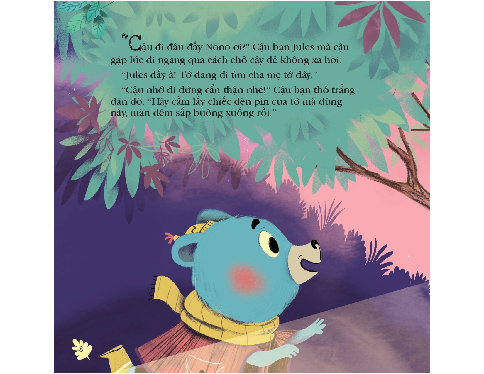 truyện kể bốn mùa - chỉ sợ một chút thôi - giúp con biết ứng phó khi gặp nguy hiểm - Ảnh 7