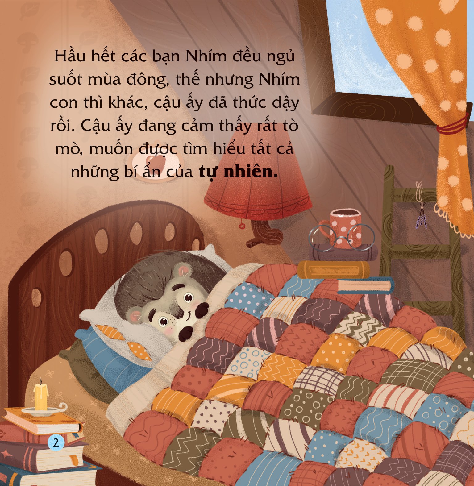 truyện kể bốn mùa - nhím con ham học hỏi - bí mật của mùa đông - Ảnh 3