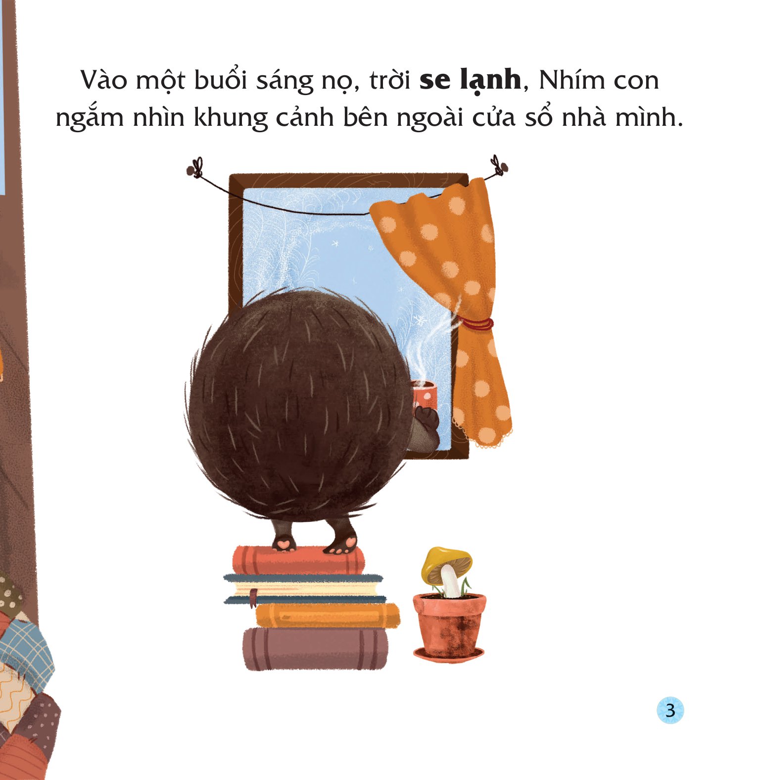 truyện kể bốn mùa - nhím con ham học hỏi - bí mật của mùa đông - Ảnh 4