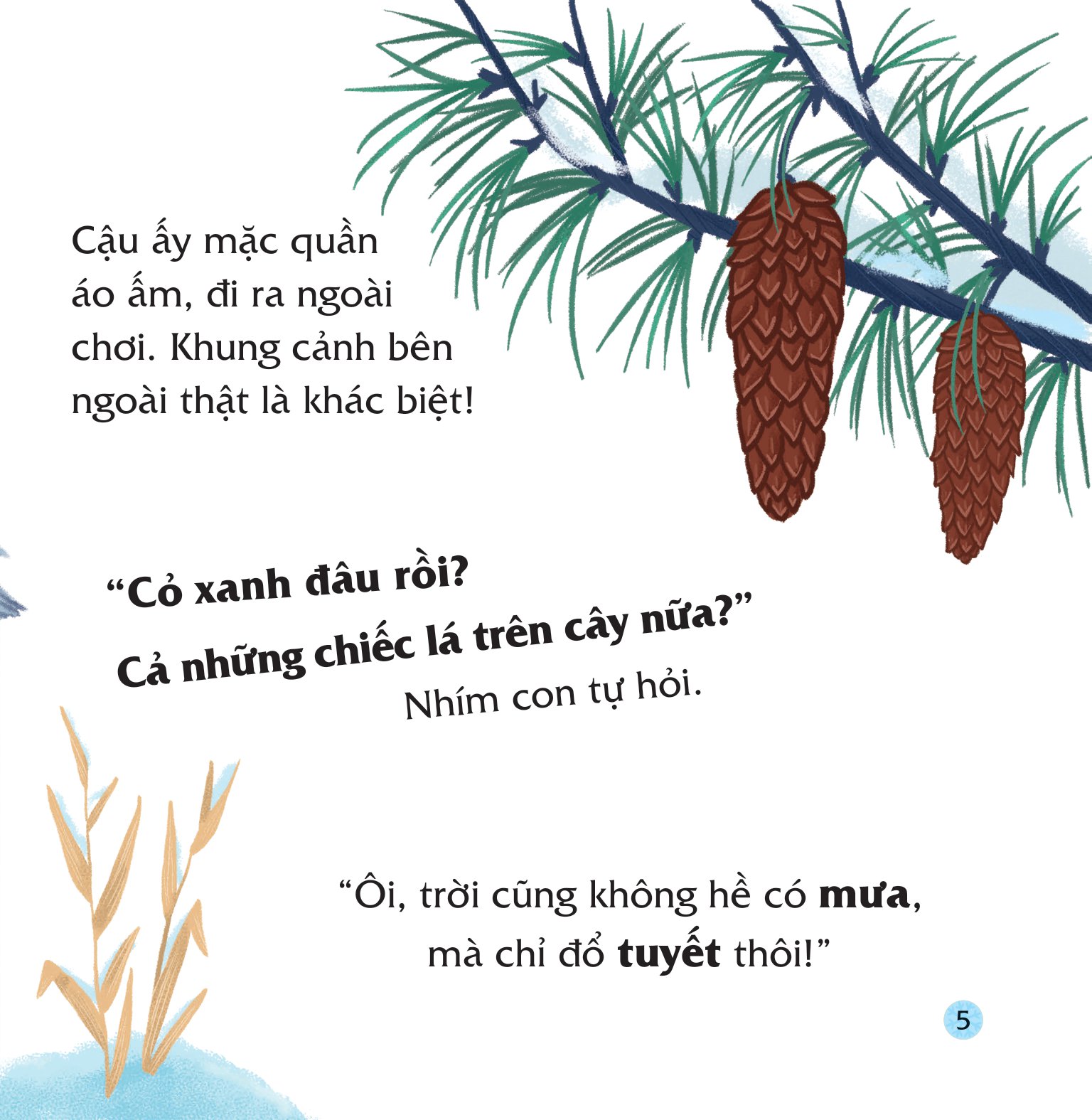 truyện kể bốn mùa - nhím con ham học hỏi - bí mật của mùa đông - Ảnh 6