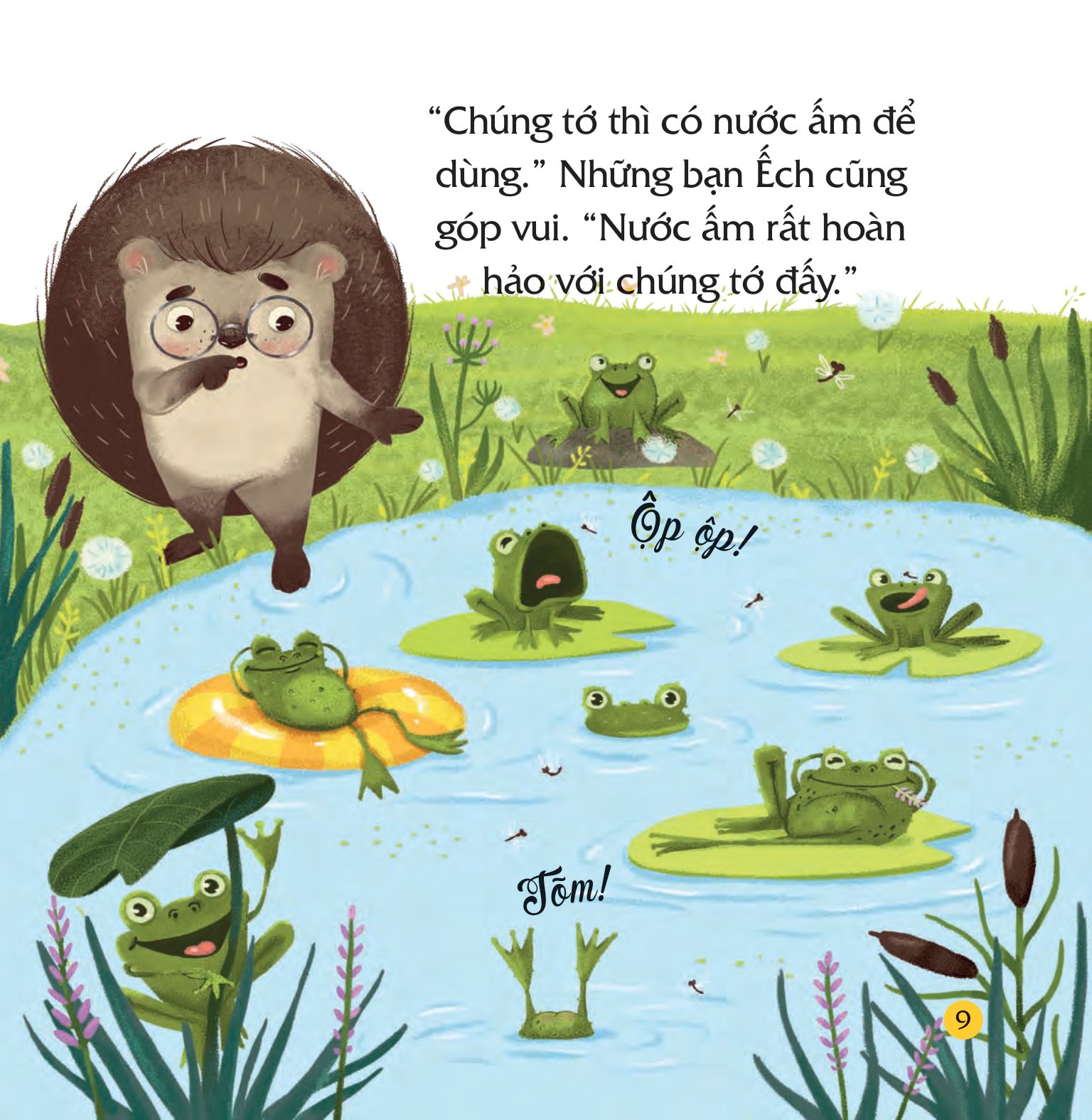 truyện kể bốn mùa - nhím con ham học hỏi - món quà của mùa hè - Ảnh 10