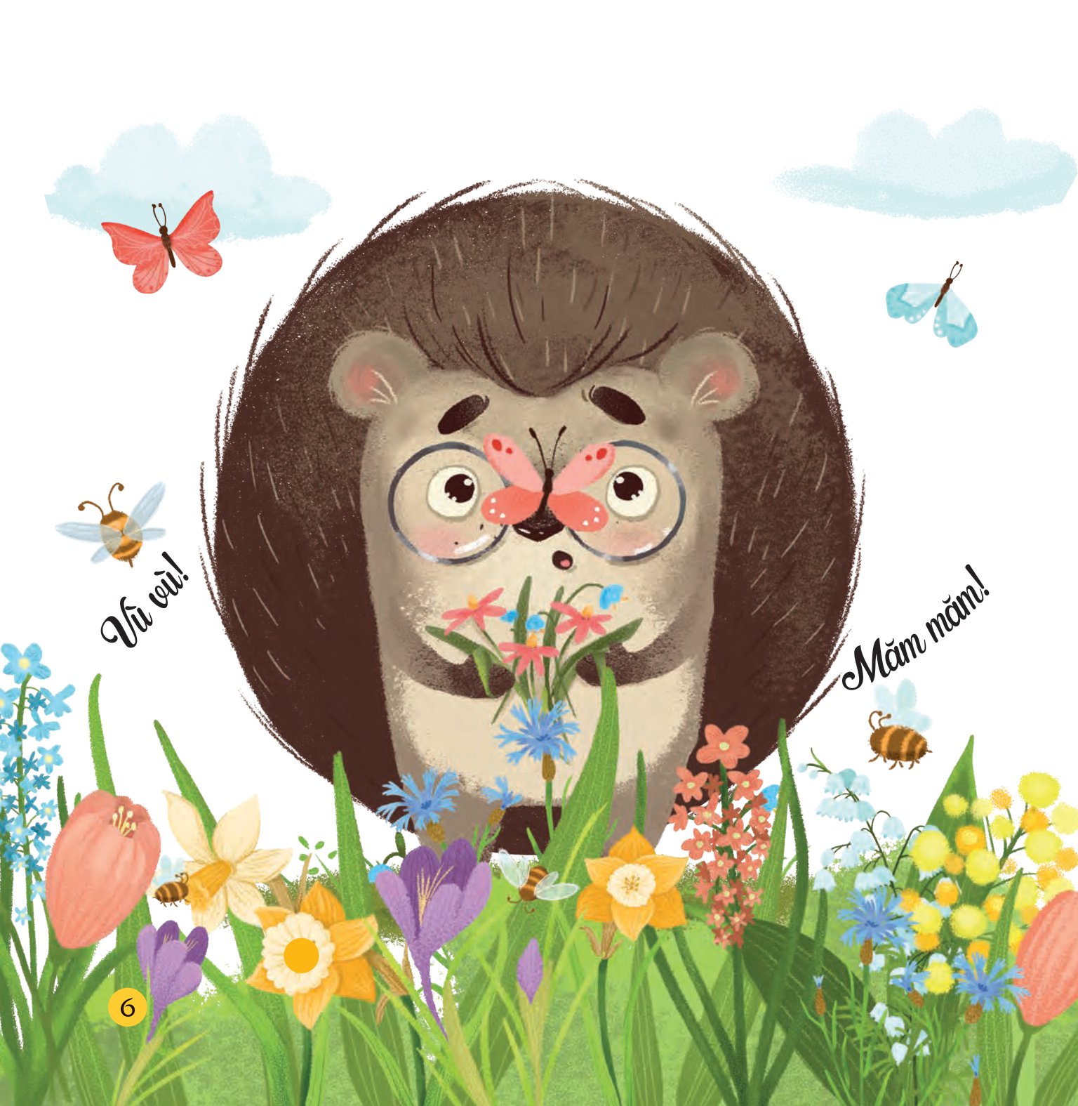 truyện kể bốn mùa - nhím con ham học hỏi - món quà của mùa hè - Ảnh 7