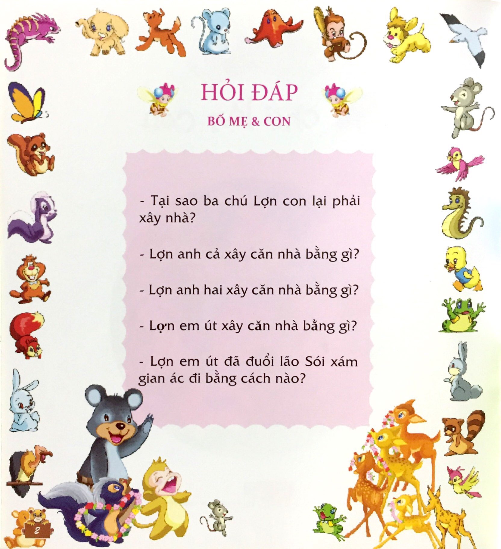 truyện kể cho bé trước giờ đi ngủ - ngày xửa ngày xưa: ba chú lợn con - Ảnh 3