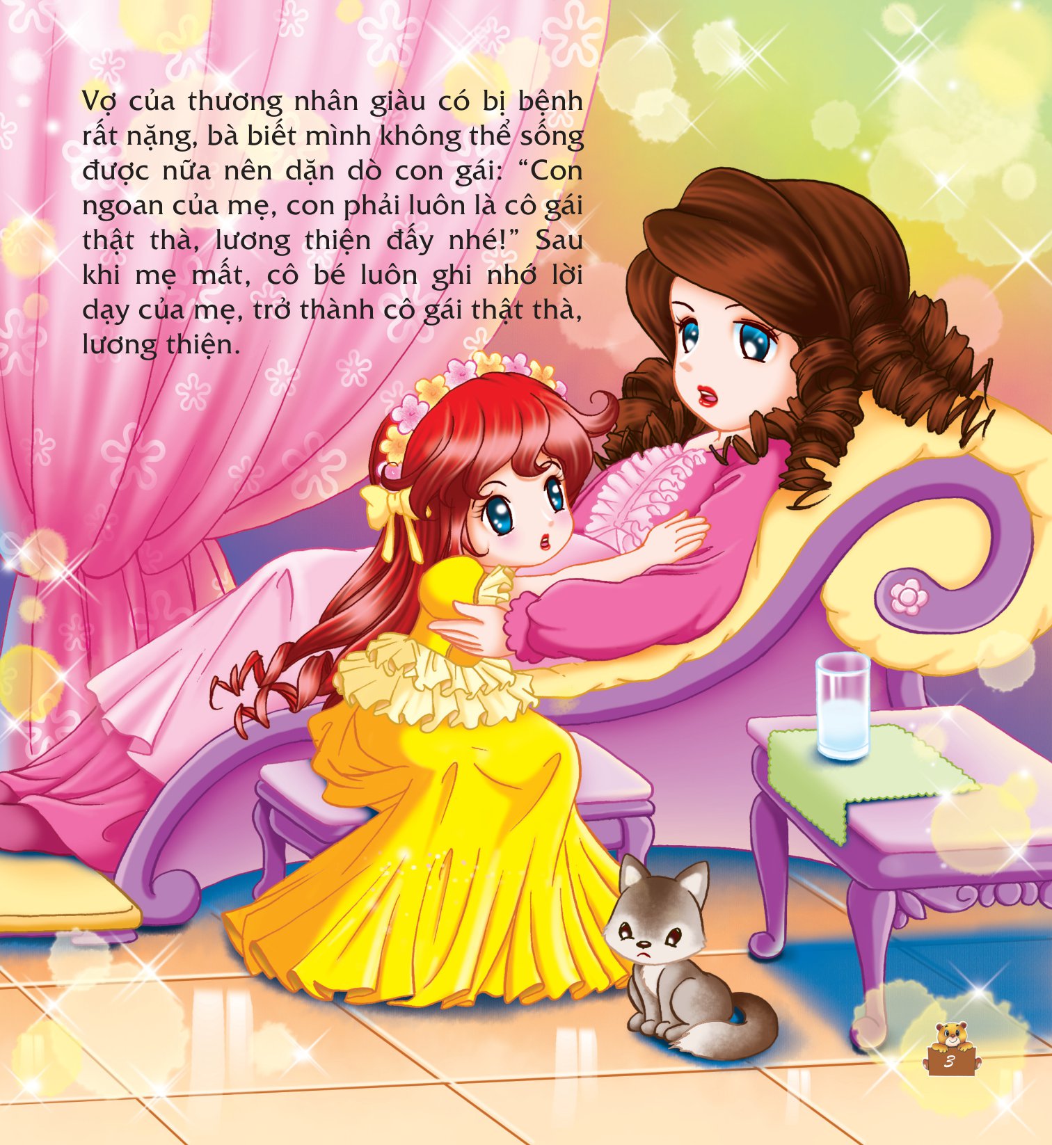 truyện kể cho bé trước giờ đi ngủ - ngày xửa ngày xưa: cô bé lọ lem - Ảnh 4