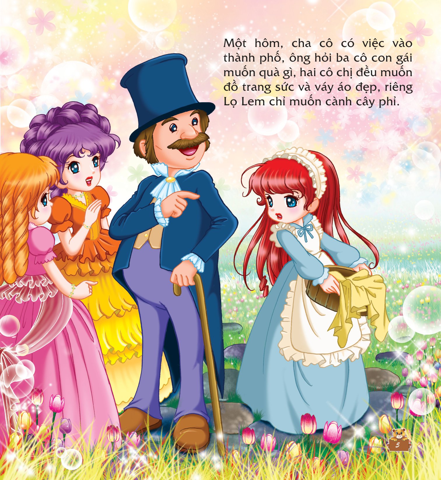 truyện kể cho bé trước giờ đi ngủ - ngày xửa ngày xưa: cô bé lọ lem - Ảnh 6