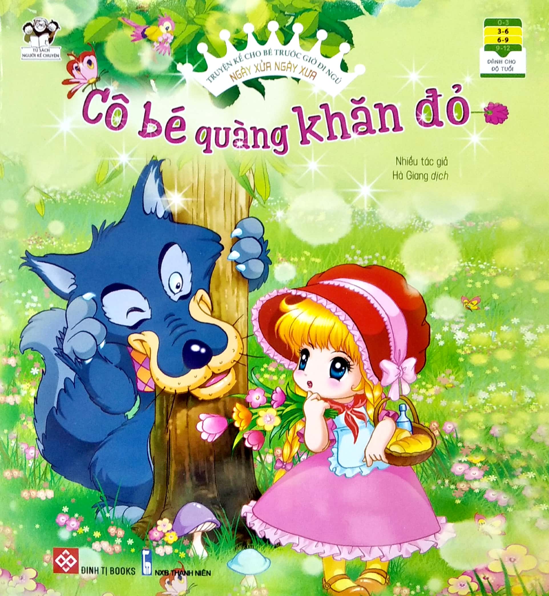 truyện kể cho bé trước giờ đi ngủ - ngày xửa ngày xưa: cô bé quàng khăn đỏ - Ảnh 2