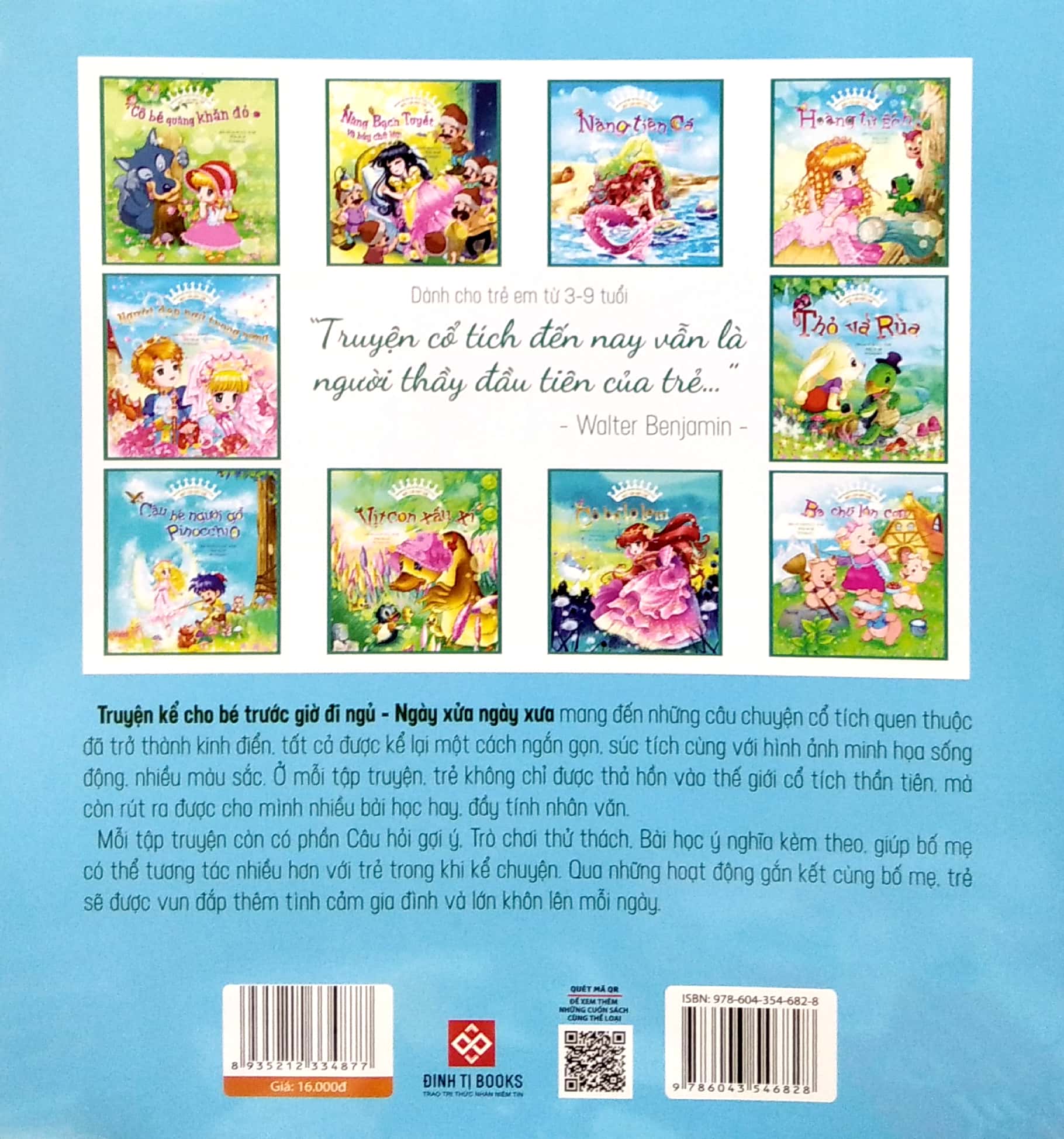 truyện kể cho bé trước giờ đi ngủ - ngày xửa ngày xưa: cô bé quàng khăn đỏ - Ảnh 6