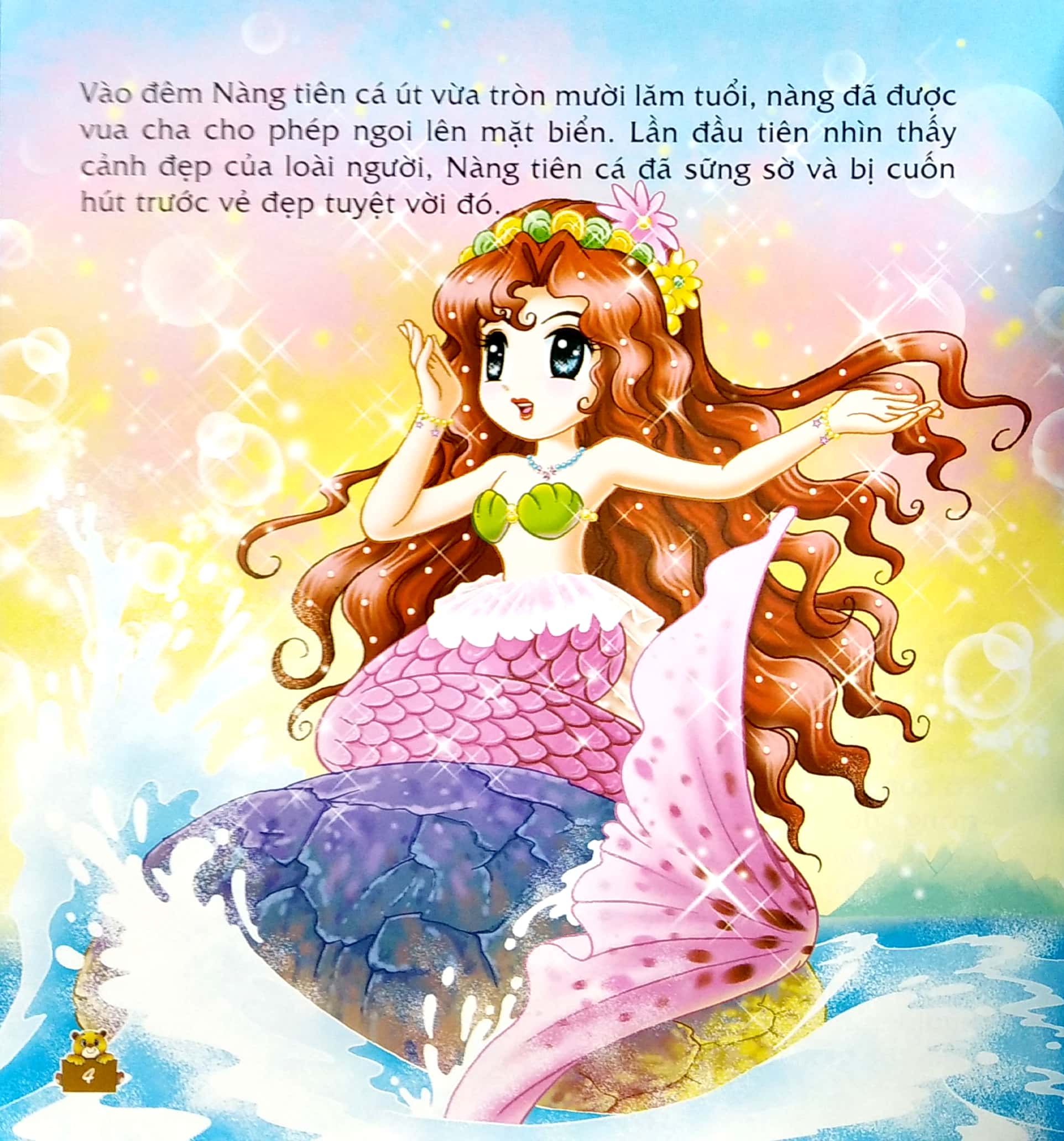 truyện kể cho bé trước giờ đi ngủ - ngày xửa ngày xưa - nàng tiên cá - Ảnh 3