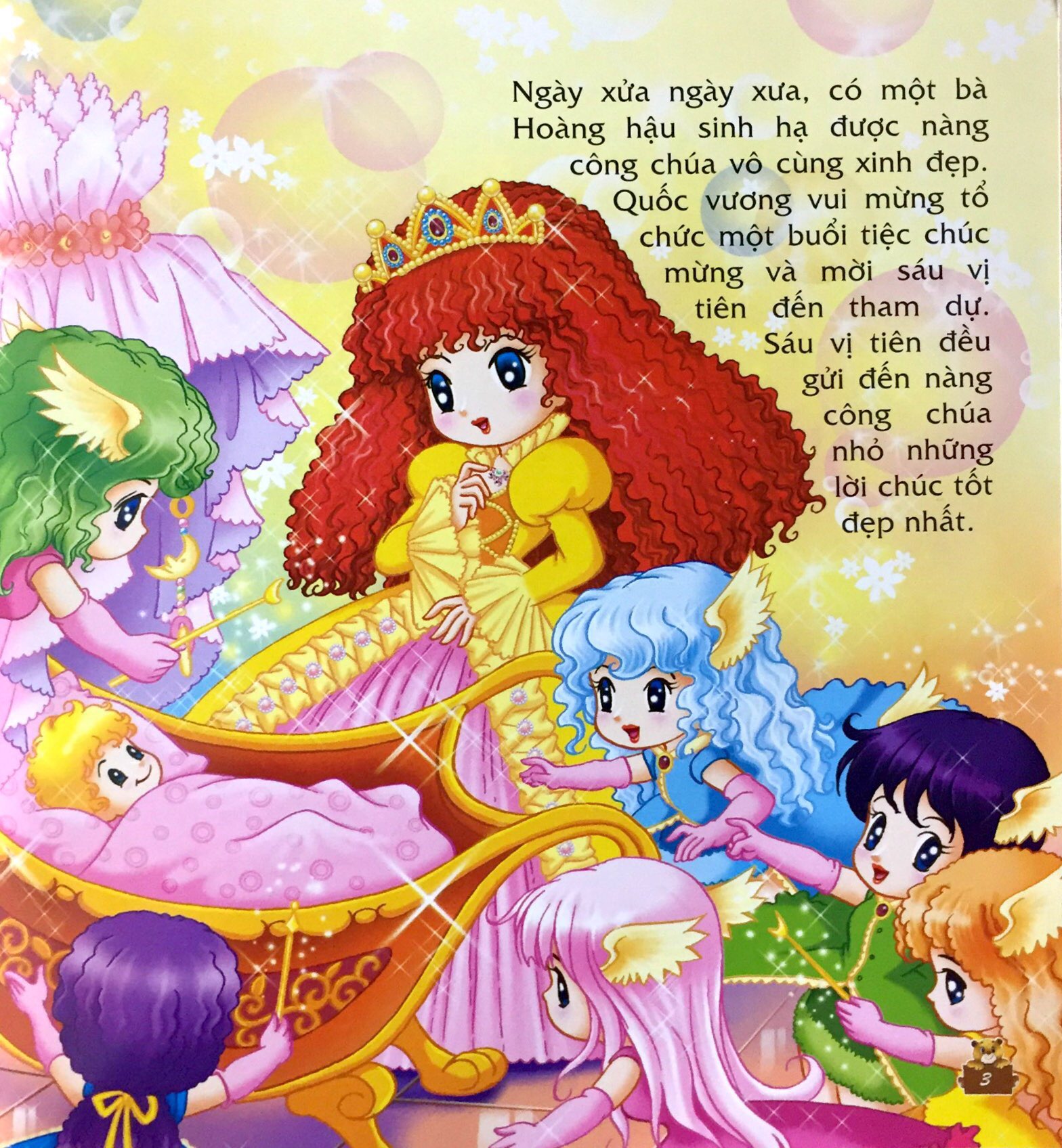 truyện kể cho bé trước giờ đi ngủ - ngày xửa ngày xưa - người đẹp ngủ trong rừng - Ảnh 4