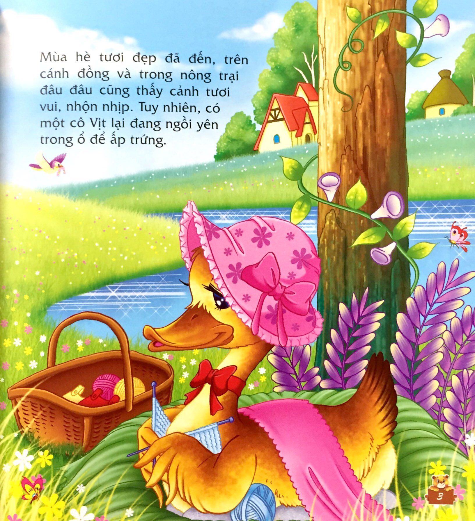 truyện kể cho bé trước giờ đi ngủ - ngày xửa ngày xưa - vịt con xấu xí - Ảnh 3