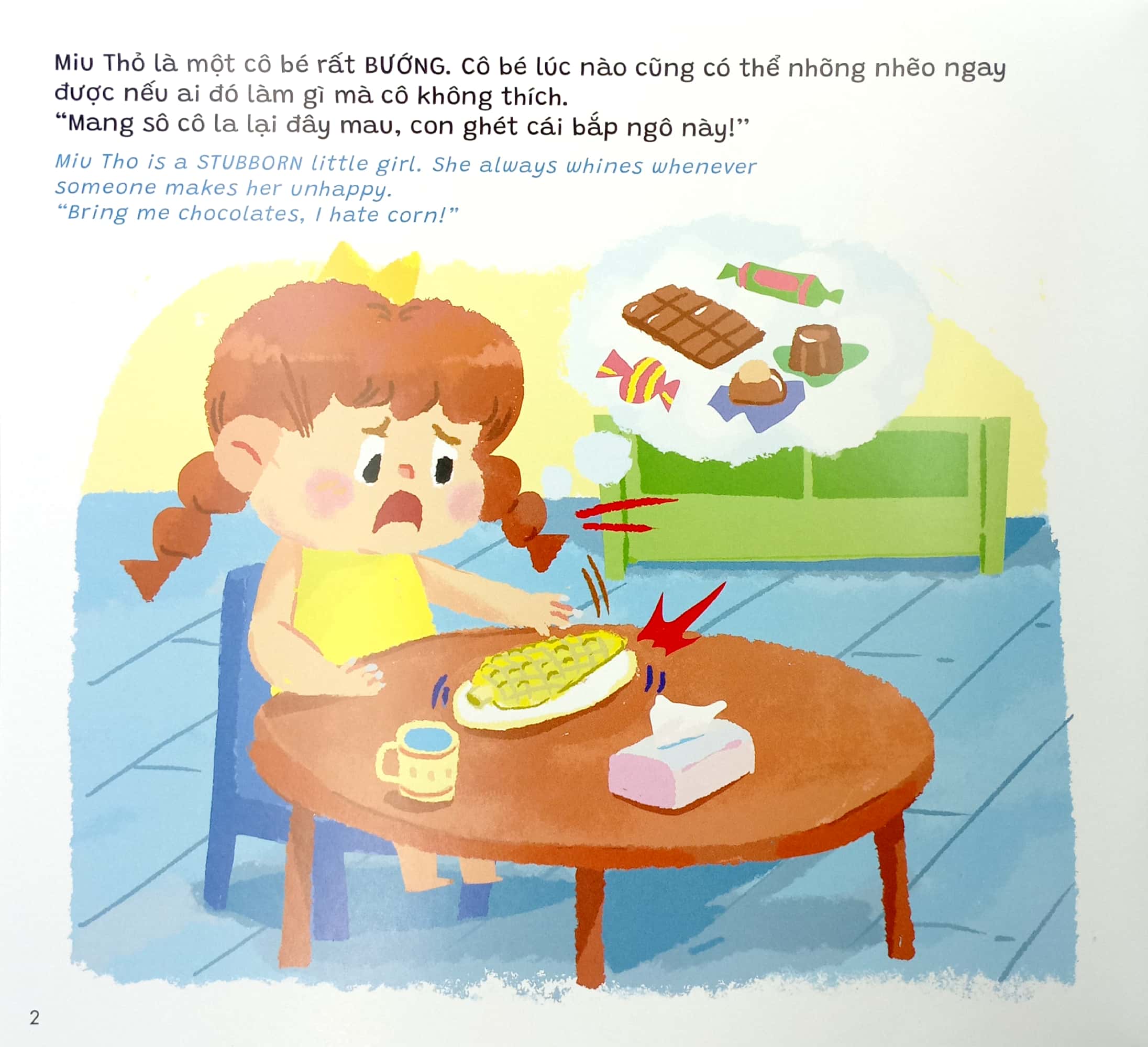 truyện kể cho miu hiểu chuyện - con ghét cắt móng chân, móng tay (song ngữ việt-anh) - Ảnh 3