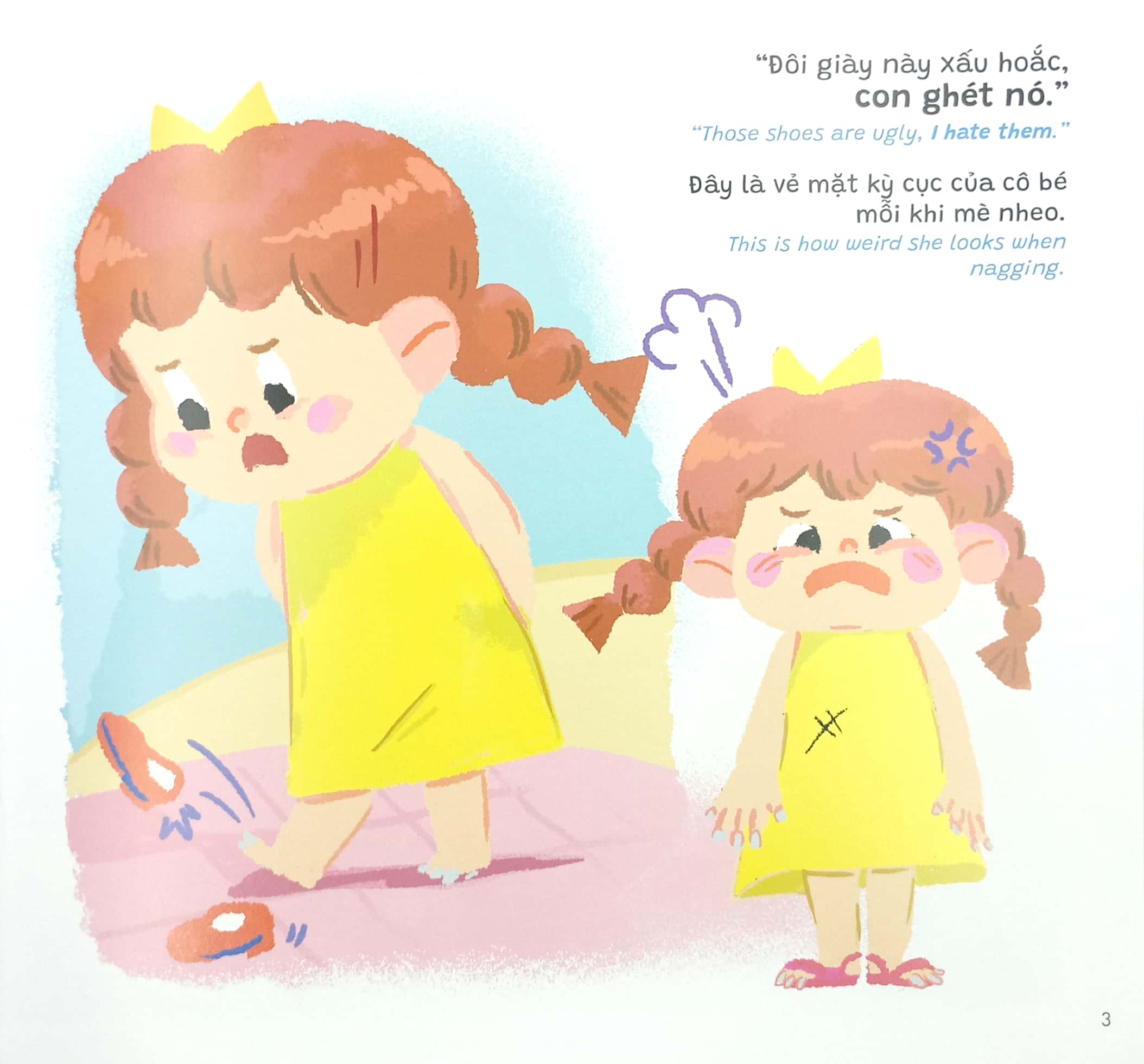 truyện kể cho miu hiểu chuyện - con ghét cắt móng chân, móng tay (song ngữ việt-anh) - Ảnh 4