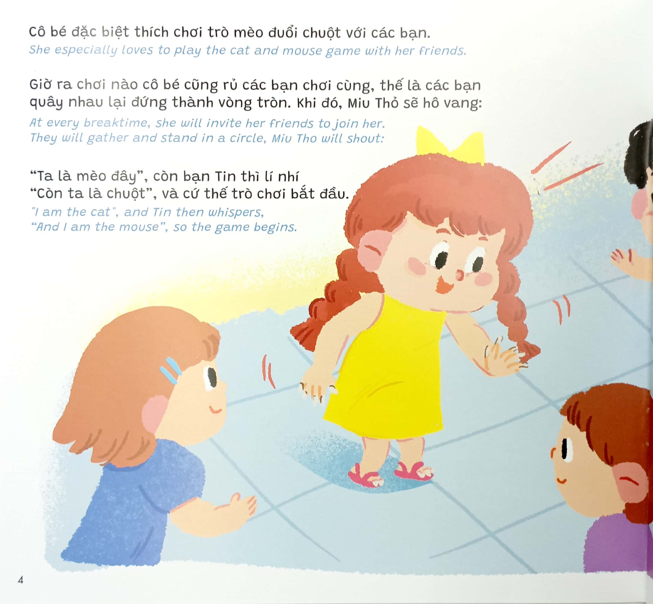 truyện kể cho miu hiểu chuyện - con ghét cắt móng chân, móng tay (song ngữ việt-anh) - Ảnh 5