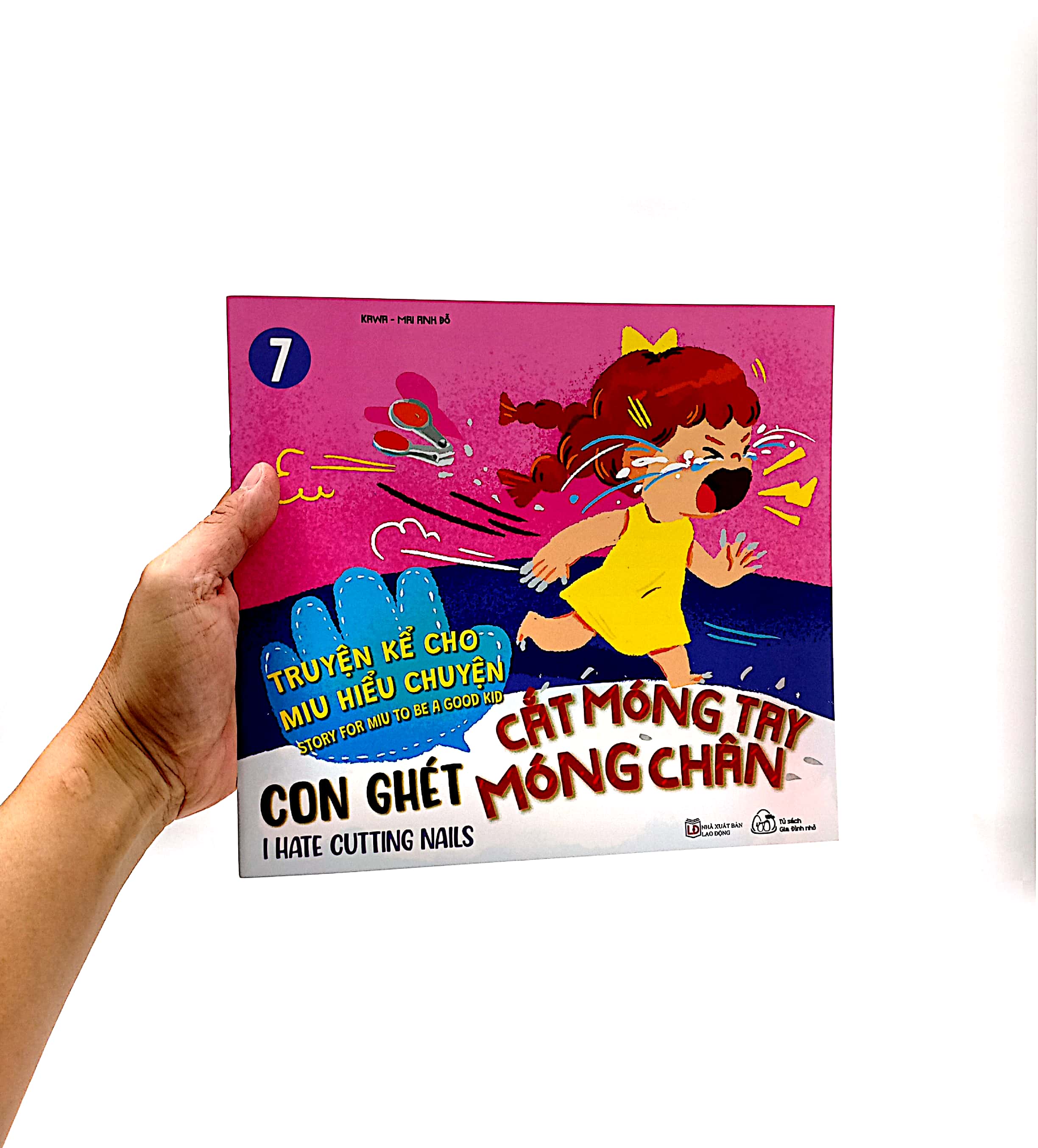 truyện kể cho miu hiểu chuyện - con ghét cắt móng chân, móng tay (song ngữ việt-anh) - Ảnh 7