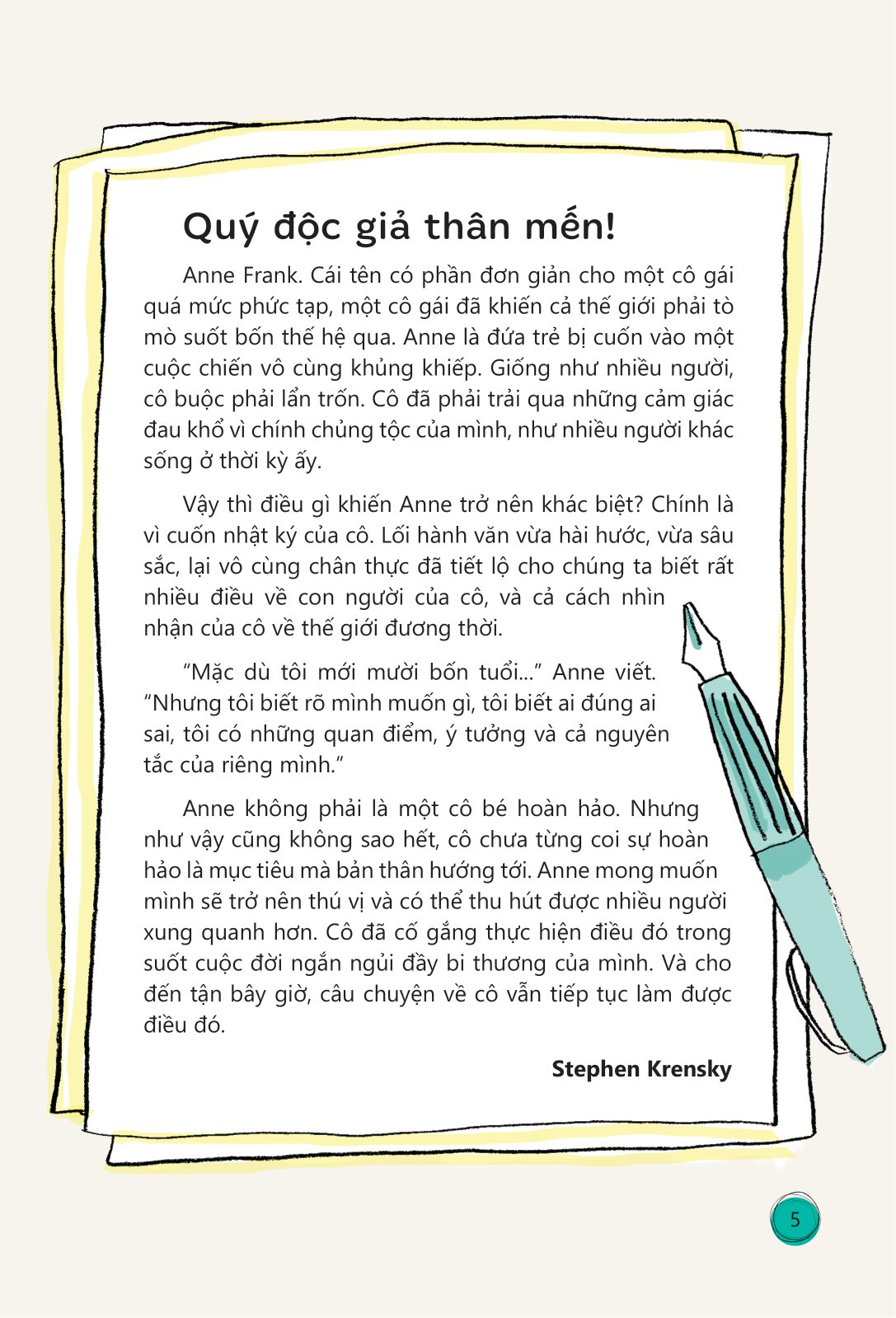 truyện kể danh nhân truyền cảm hứng - anne frank - Ảnh 3