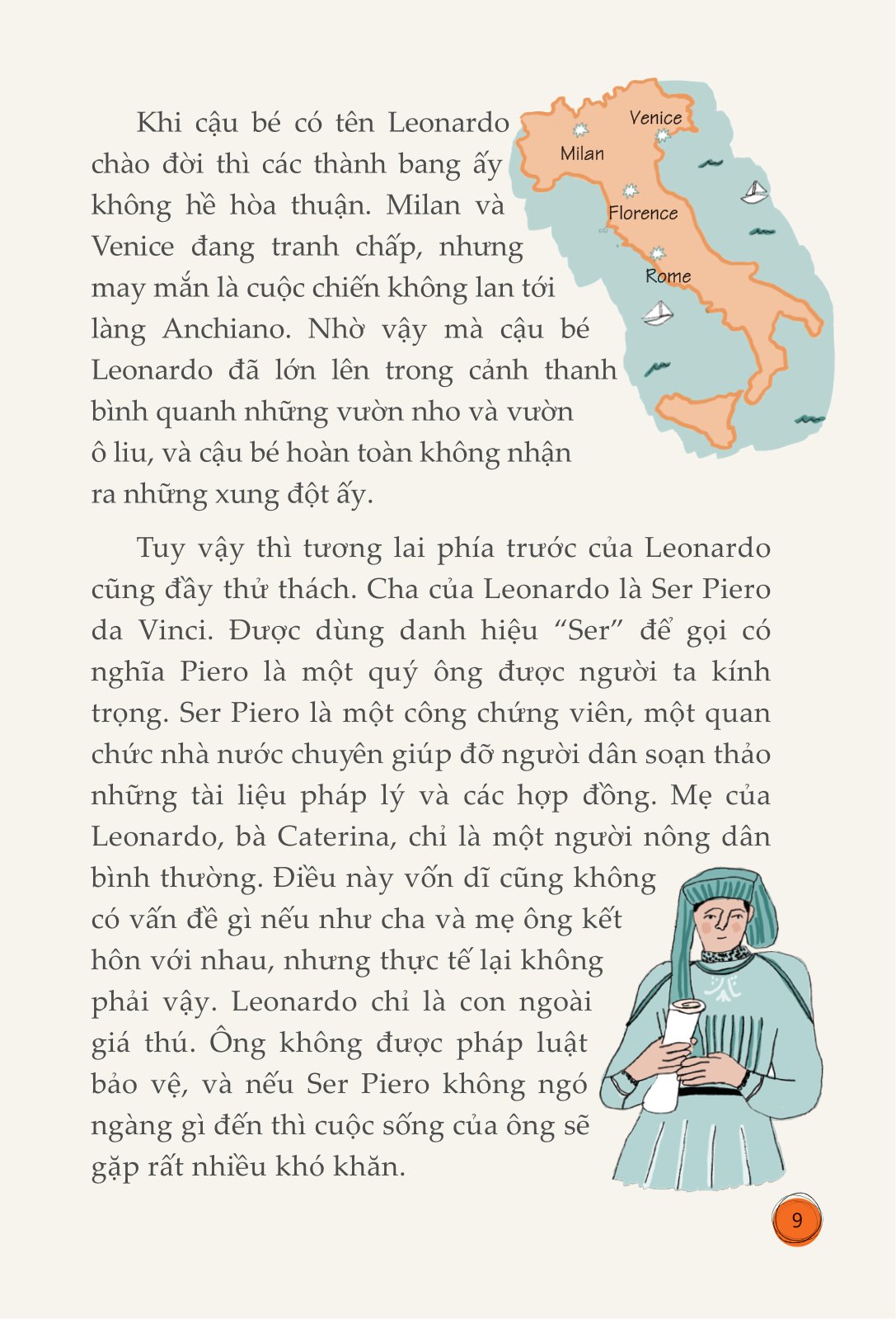 truyện kể danh nhân truyền cảm hứng - leonardo da vinci - Ảnh 7