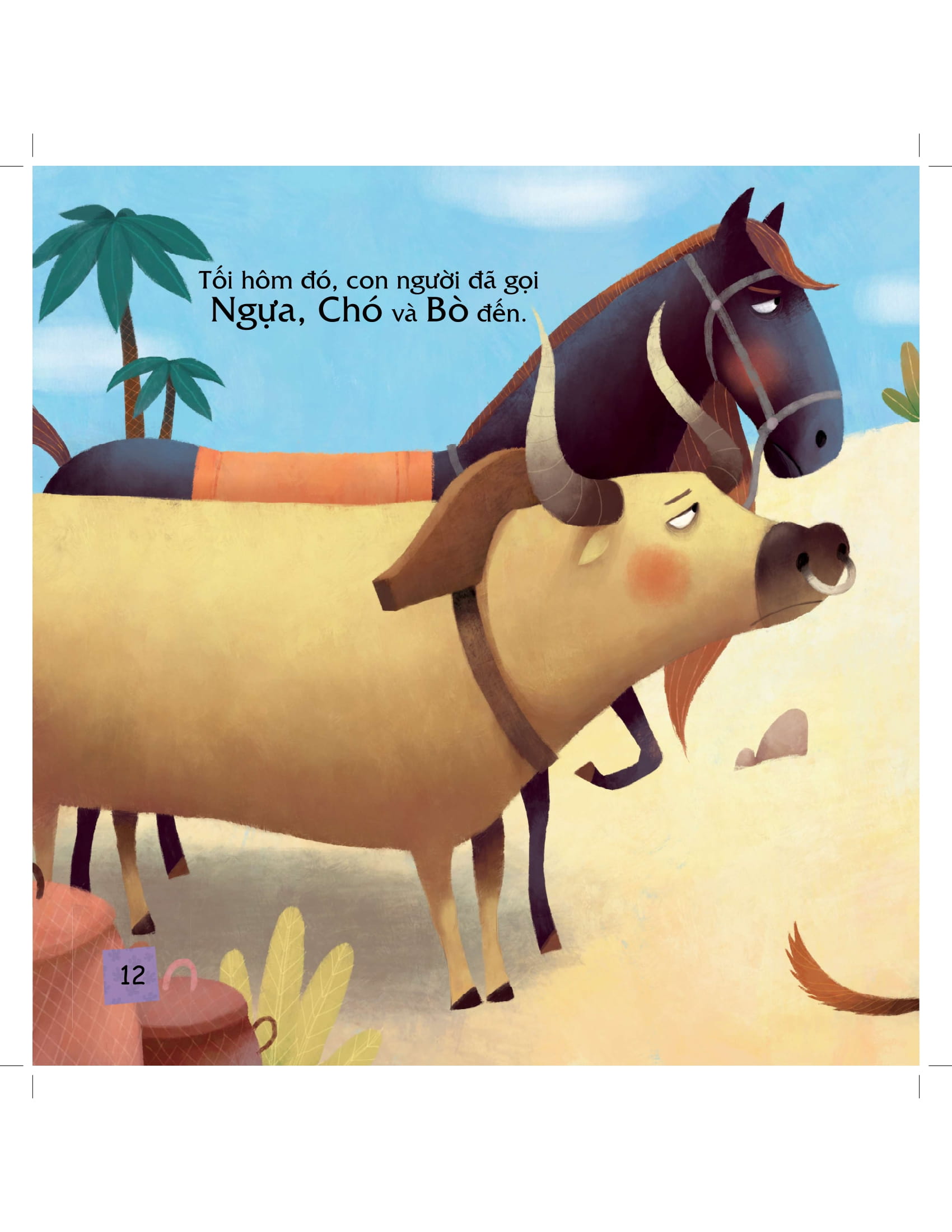 truyện kể mỗi ngày - sự tích các loài vật - Ảnh 11