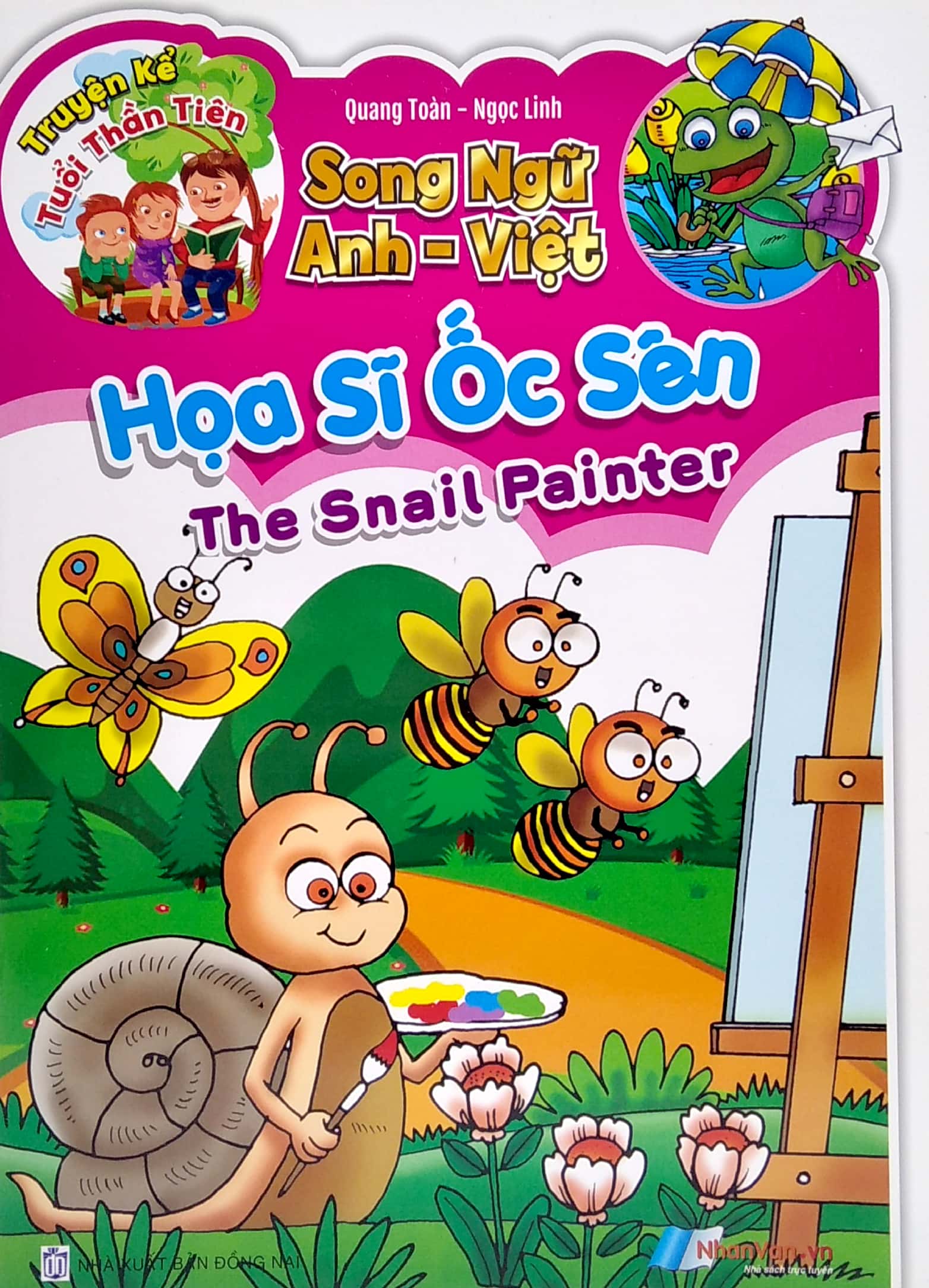 truyện kể tuổi thần tiên - song ngữ anh việt - hoạ sĩ ốc sên - Ảnh 2