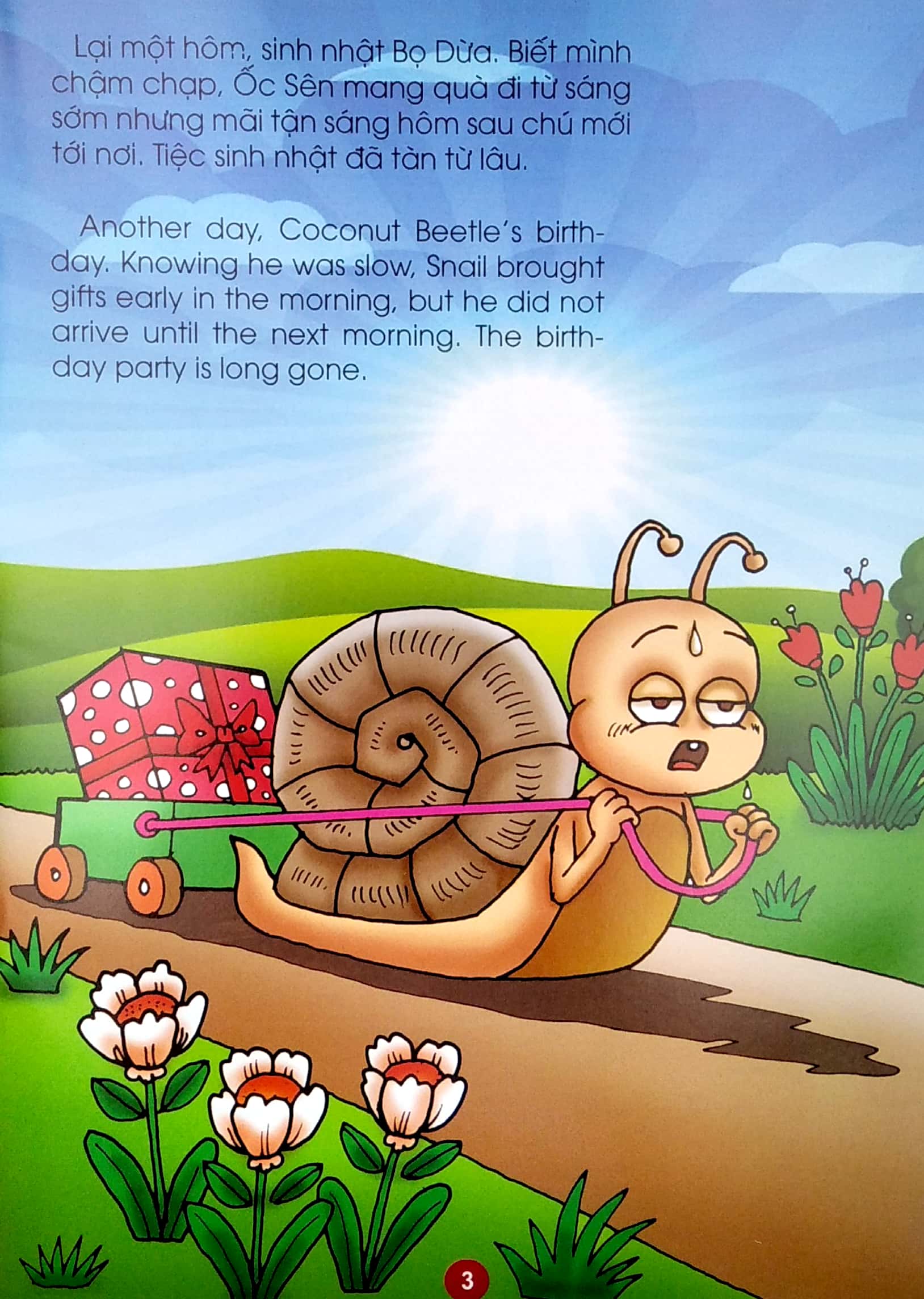 truyện kể tuổi thần tiên - song ngữ anh việt - hoạ sĩ ốc sên - Ảnh 5