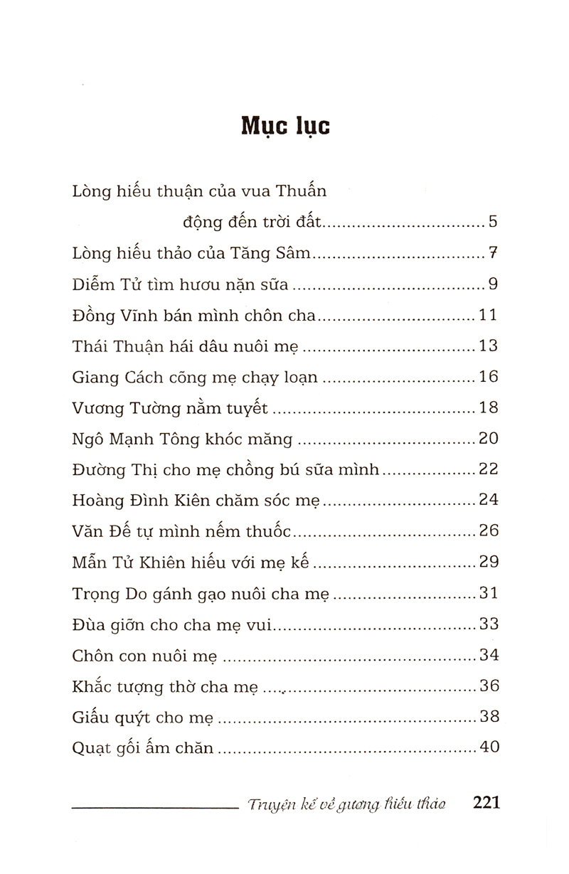 truyện kể về gương hiếu thảo - Ảnh 3