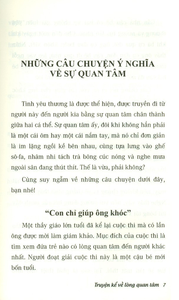 truyện kể về lòng quan tâm (tái bản) - Ảnh 6