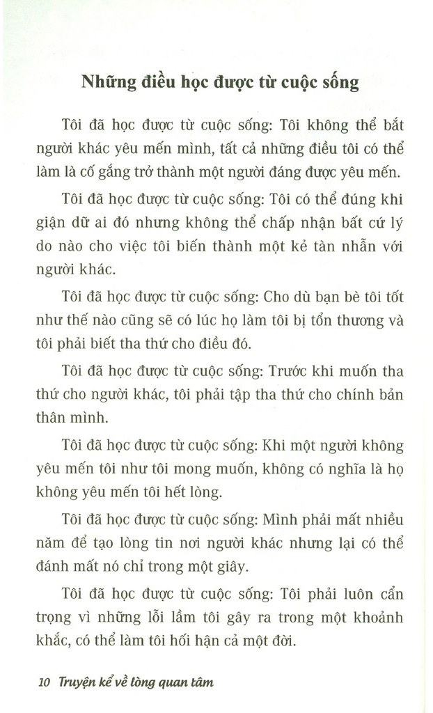 truyện kể về lòng quan tâm (tái bản) - Ảnh 7