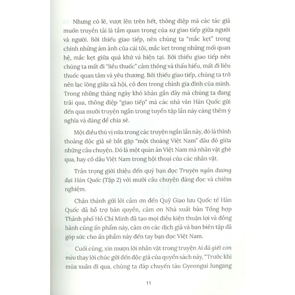 truyện ngắn đương đại hàn quốc - tập 2 - Ảnh 7