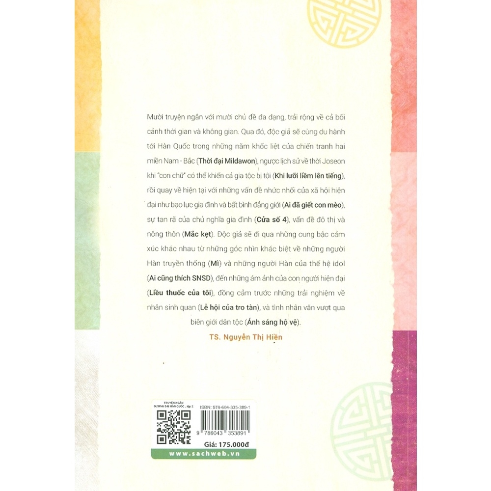 truyện ngắn đương đại hàn quốc - tập 2 - Ảnh 9