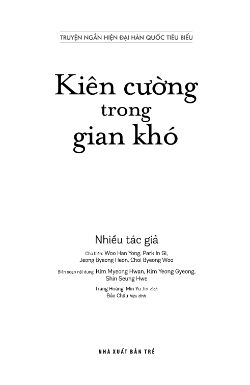 truyện ngắn hiện đại hàn quốc tiêu biểu - kiên cường trong gian khó - Ảnh 4