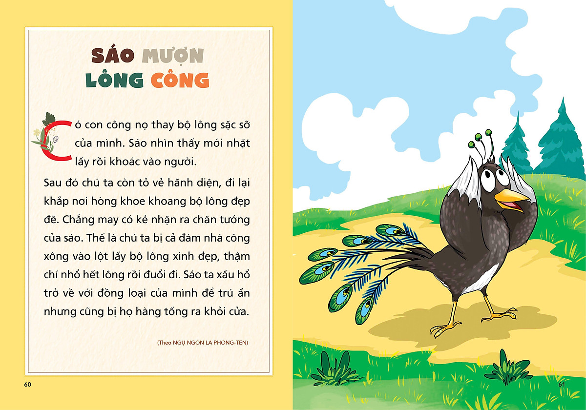 Truyện Ngụ Ngôn Cho Bé Tập Đọc (Tái Bản 2022) - Ảnh 2