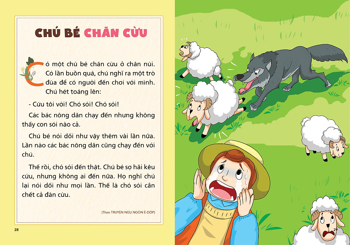 Truyện Ngụ Ngôn Cho Bé Tập Đọc (Tái Bản 2022) - Ảnh 5