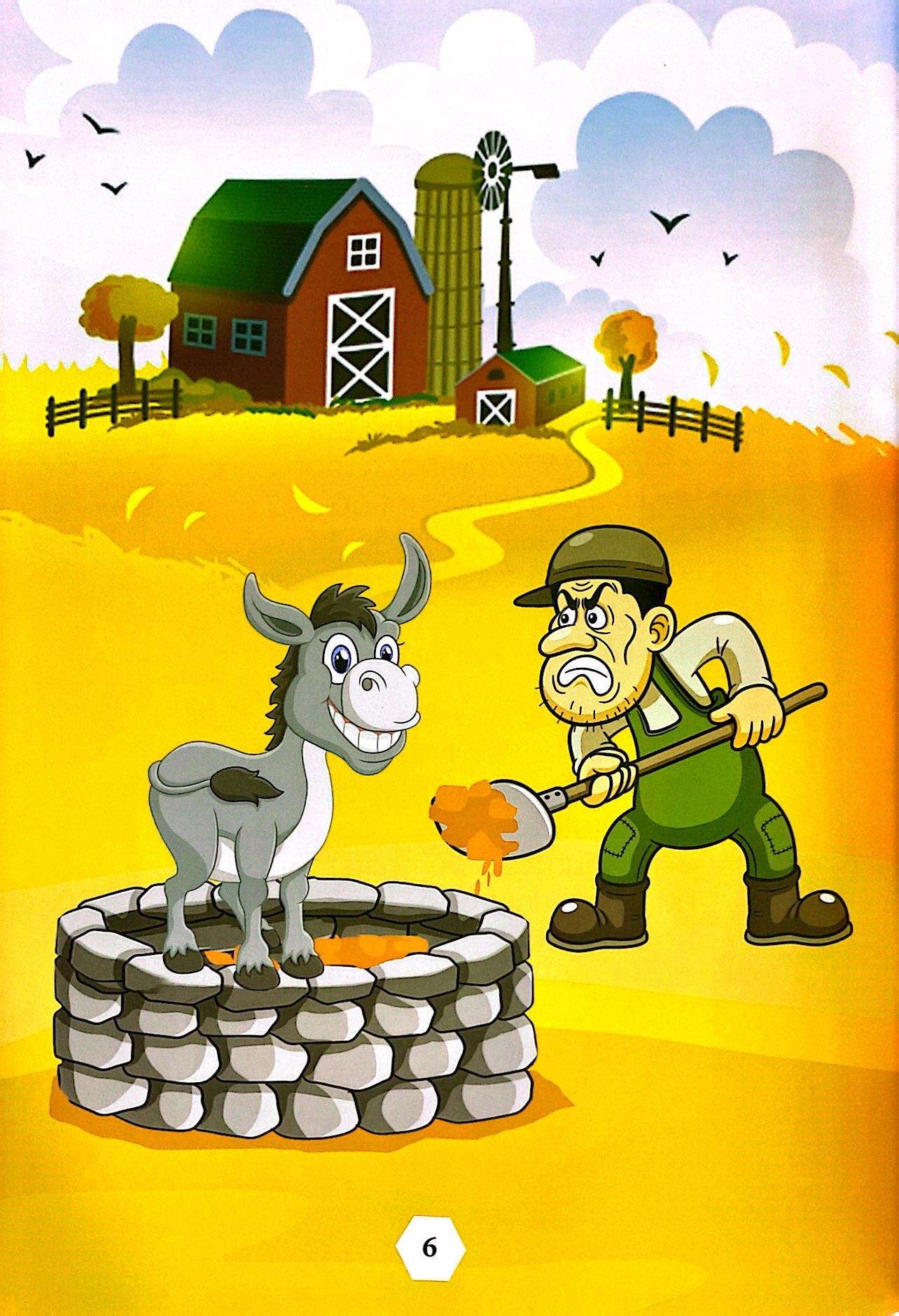 truyện ngụ ngôn chữ to cho trẻ tập đọc - Ảnh 4