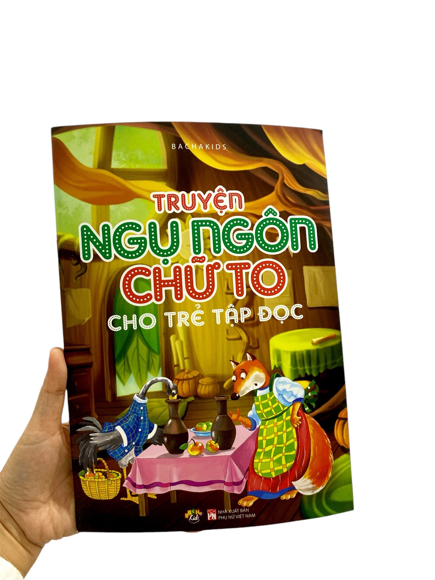 truyện ngụ ngôn chữ to cho trẻ tập đọc - Ảnh 8