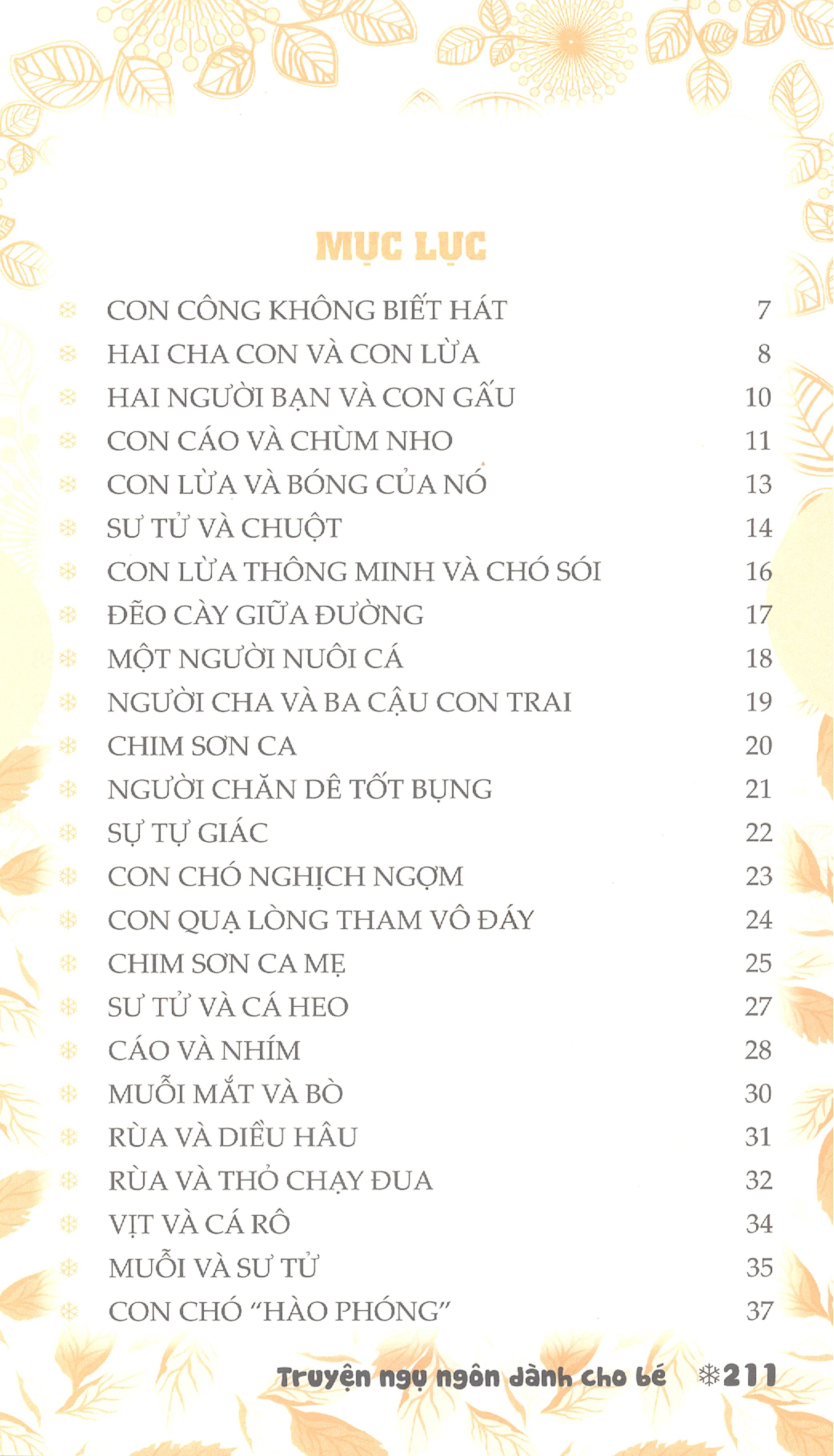 truyện ngụ ngôn dành cho bé - Ảnh 4