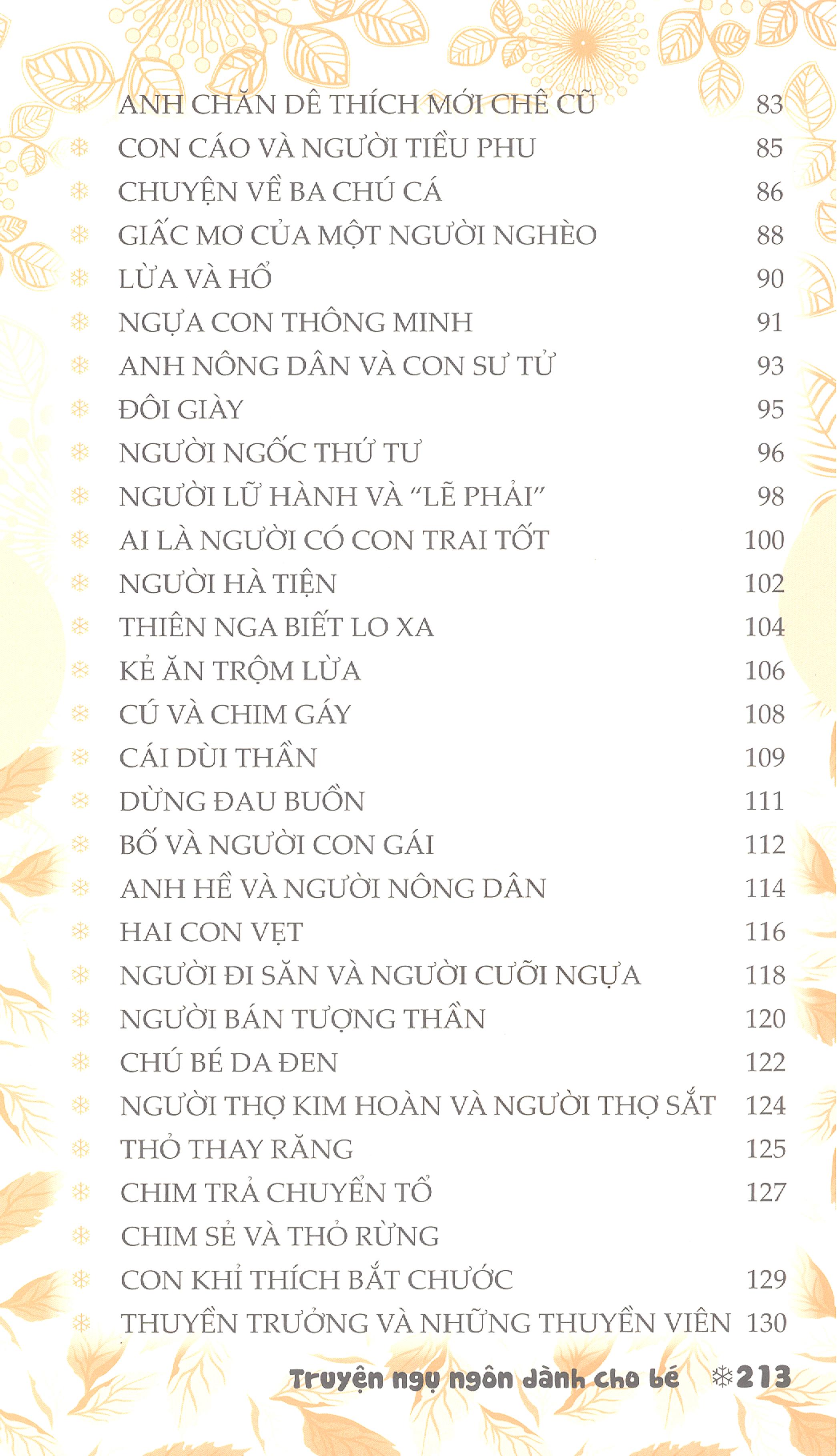 truyện ngụ ngôn dành cho bé - Ảnh 6