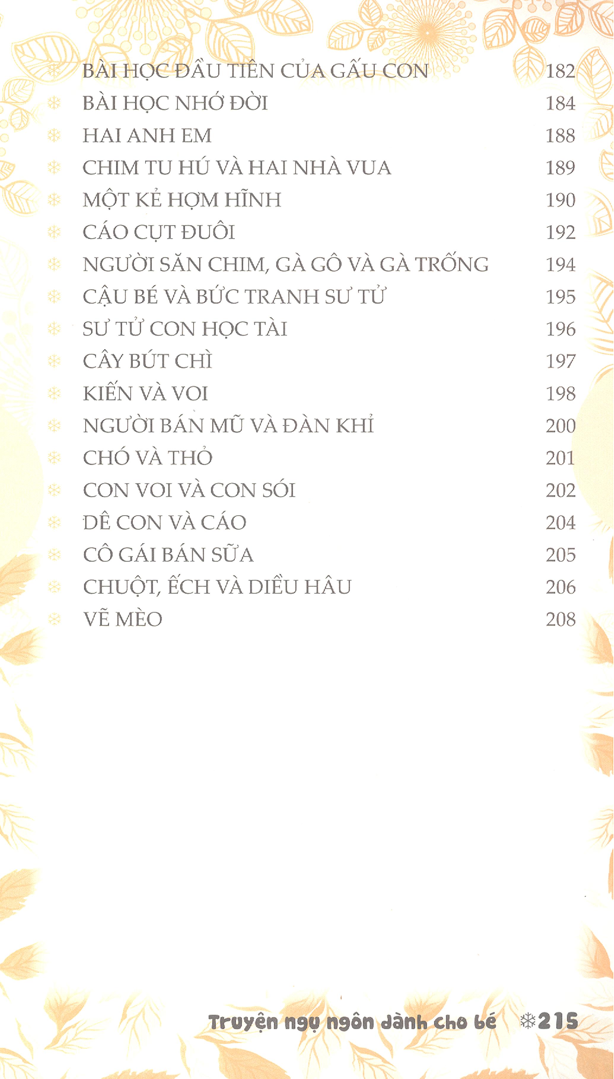 truyện ngụ ngôn dành cho bé - Ảnh 8