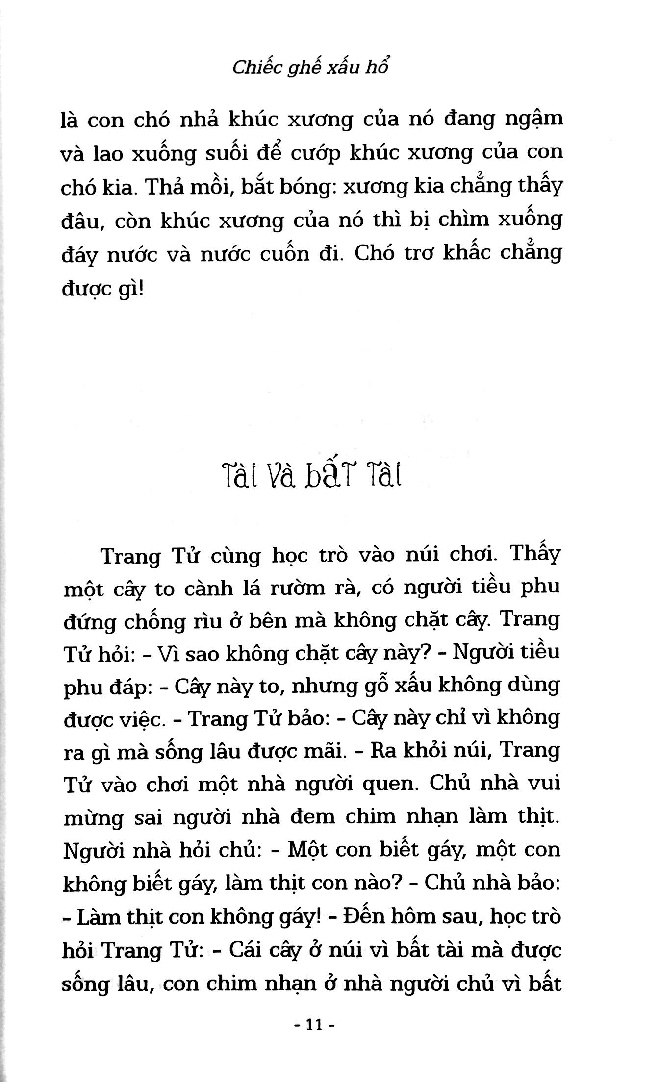 truyện ngụ ngôn thế giới chọn lọc - chiếc ghế xấu hổ - Ảnh 8