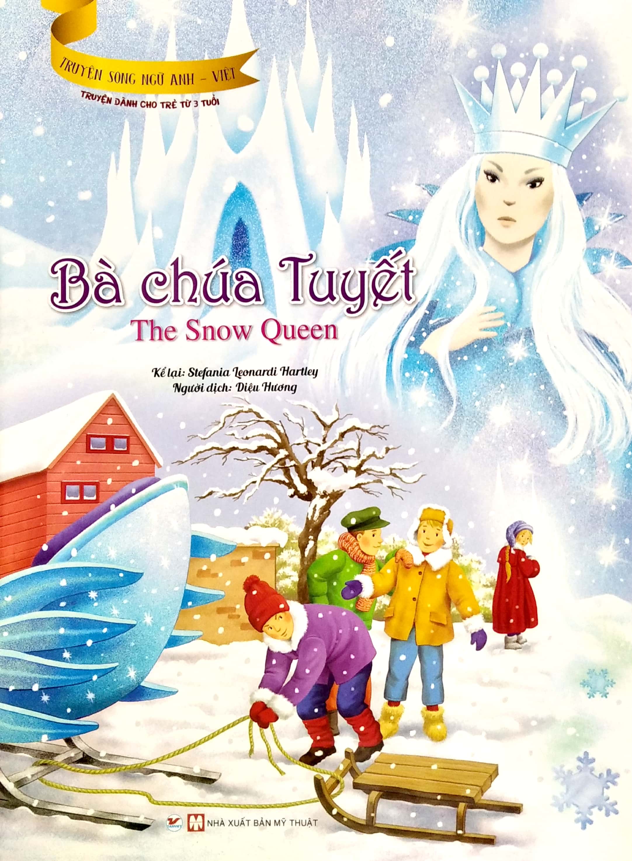 truyện song ngữ anh - việt: bà chúa tuyết - Ảnh 2