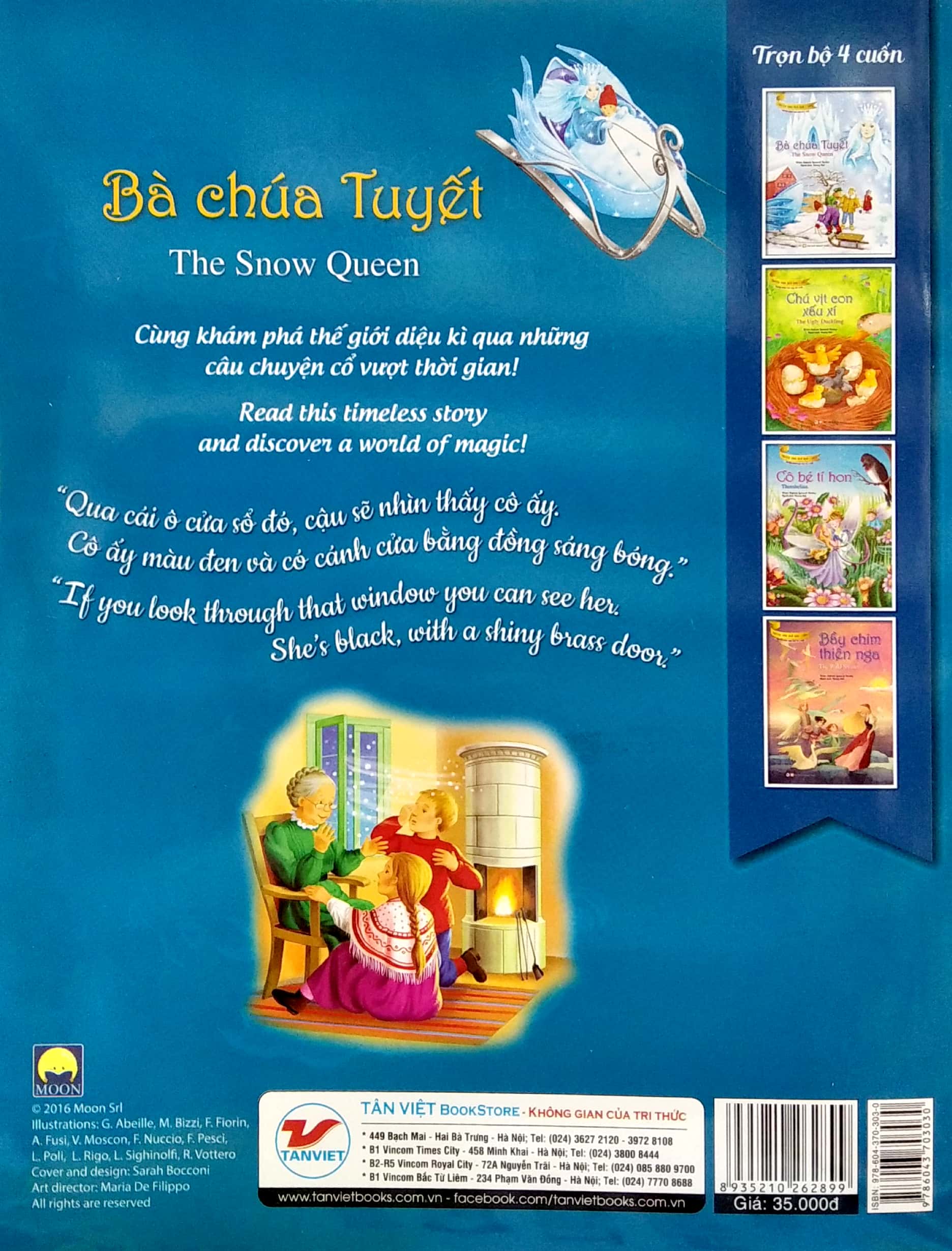 truyện song ngữ anh - việt: bà chúa tuyết - Ảnh 6