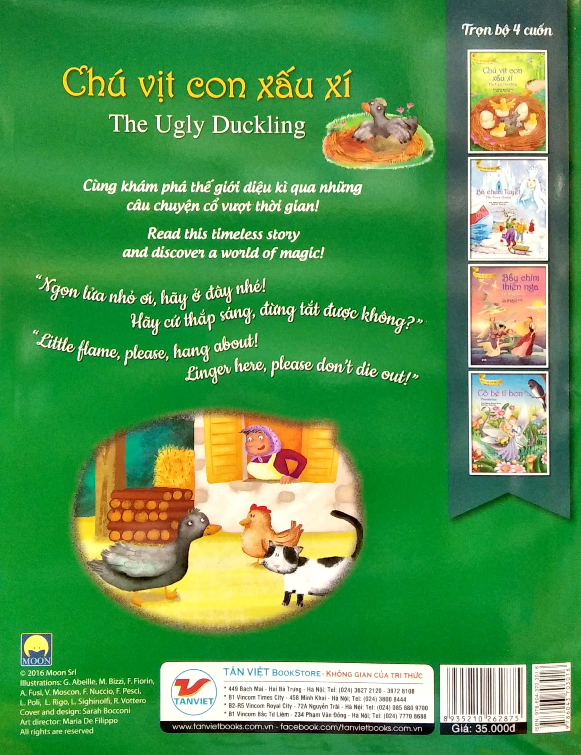 truyện song ngữ anh - việt: chú vịt con xấu xí - Ảnh 6