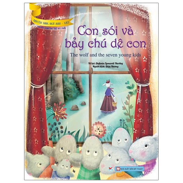 truyện song ngữ anh - việt: con sói và bảy chú dê con
