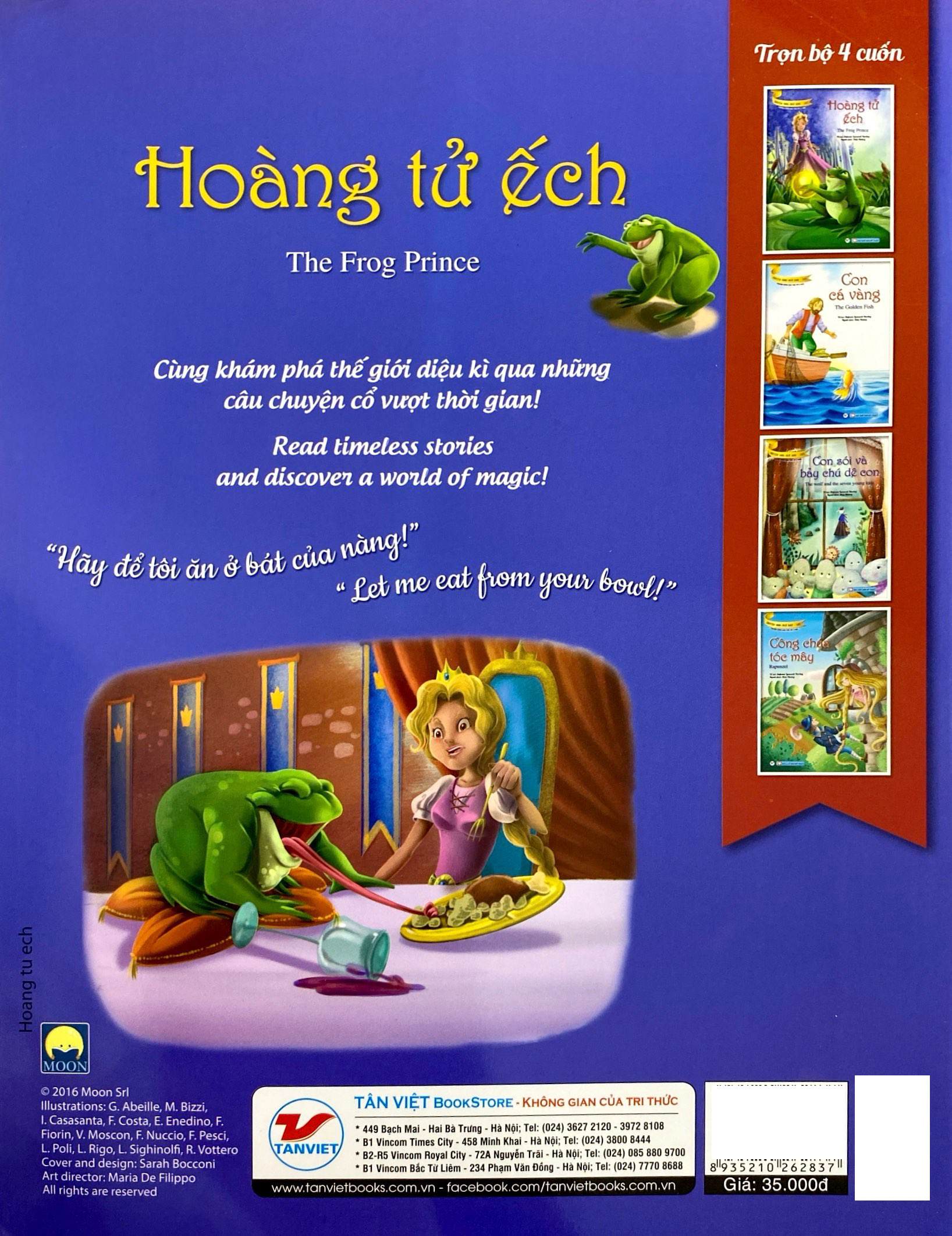 truyện song ngữ anh - việt: hoàng tử ếch - Ảnh 7