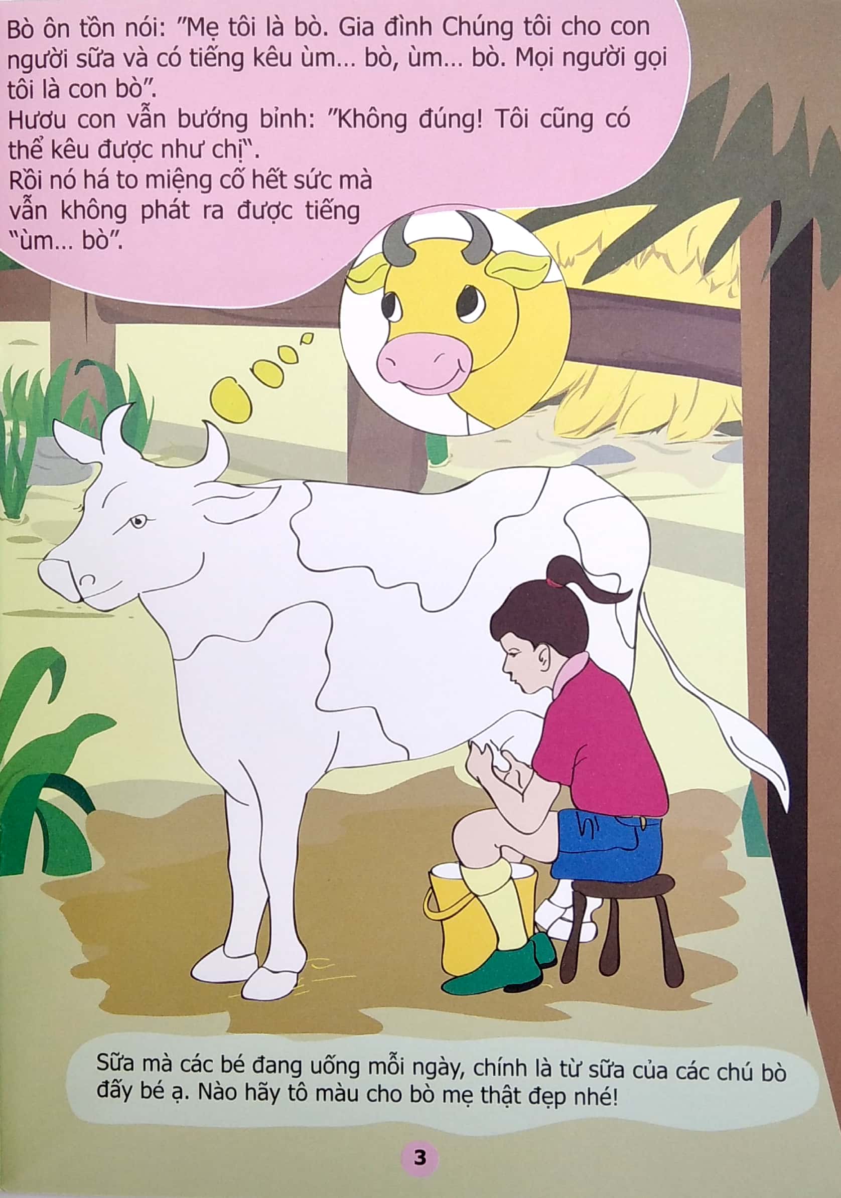 truyện tô màu phát triển tư duy thumbtelling - hiểu lầm của hươu con - Ảnh 6