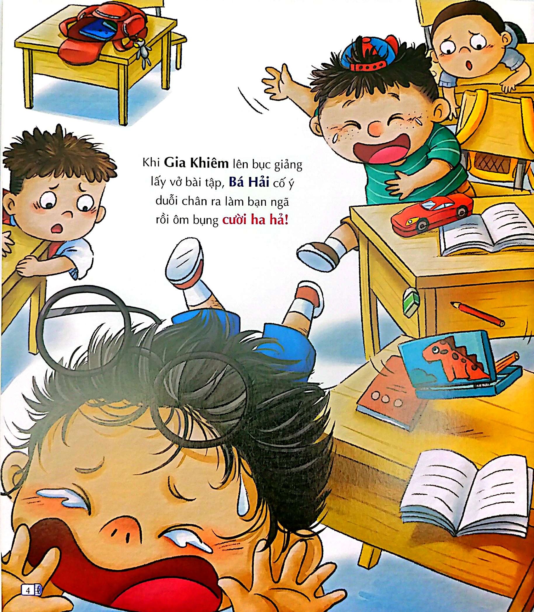 Truyện Tranh Bồi Dưỡng Tâm Lý Lành Mạnh Cho Trẻ - Bé Bị Bắt Nạt, Phải Làm Sao Đây? - Ảnh 6