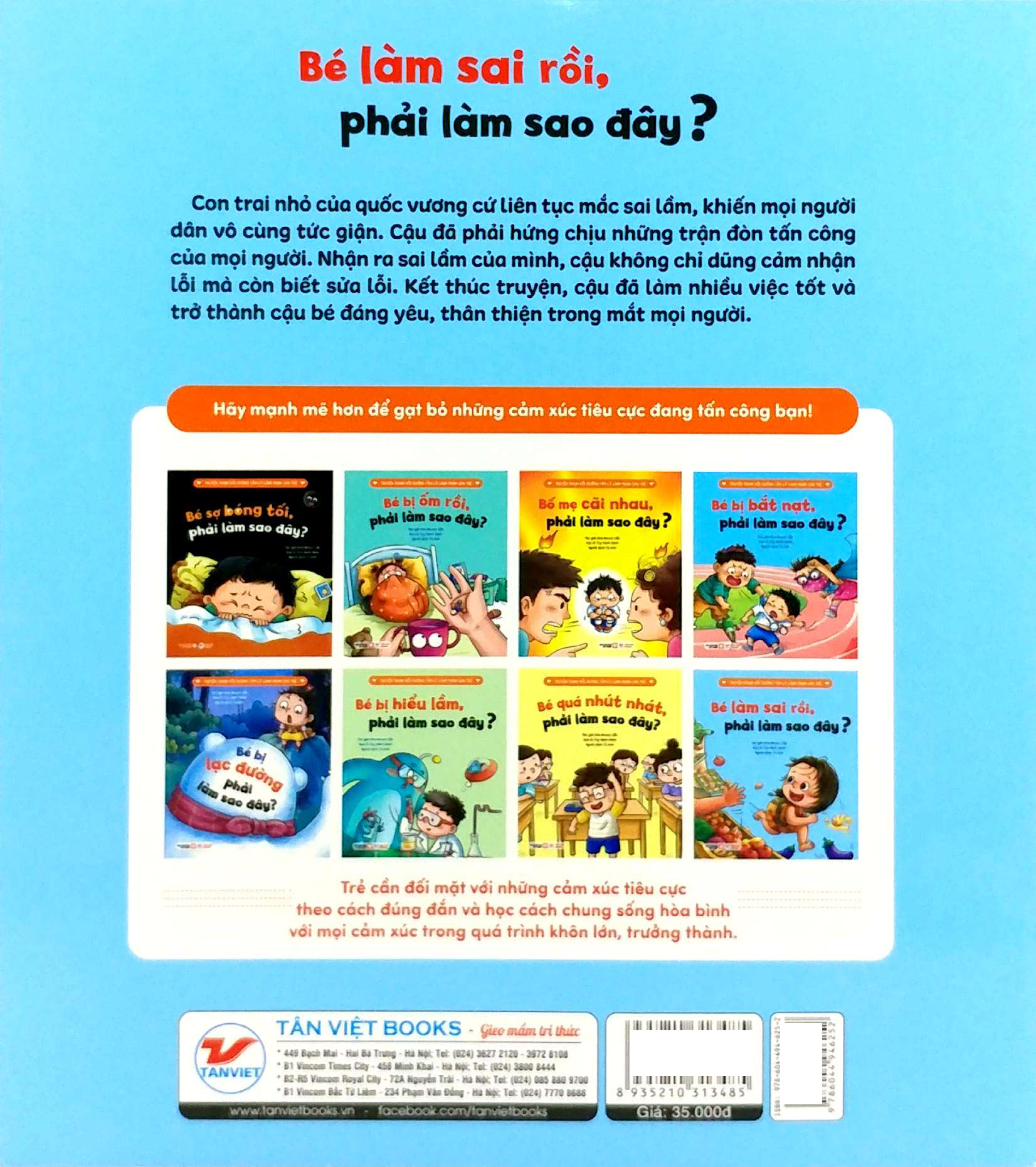 Truyện Tranh Bồi Dưỡng Tâm Lý Lành Mạnh Cho Trẻ - Bé Làm Sai Rồi, Phải Làm Sao Đây? - Ảnh 7