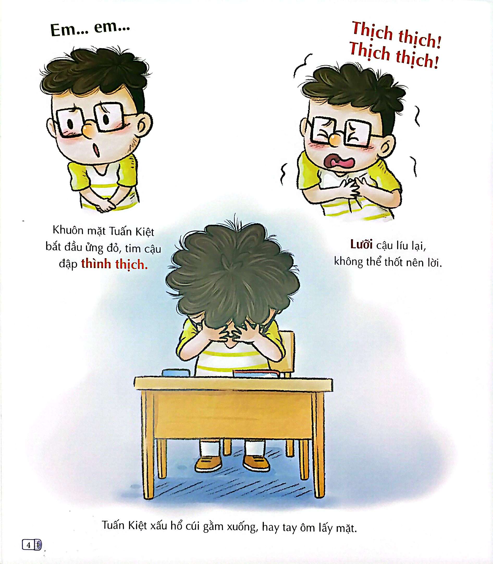 Truyện Tranh Bồi Dưỡng Tâm Lý Lành Mạnh Cho Trẻ - Bé Quá Nhút Nhát, Phải Làm Sao Đây? - Ảnh 6