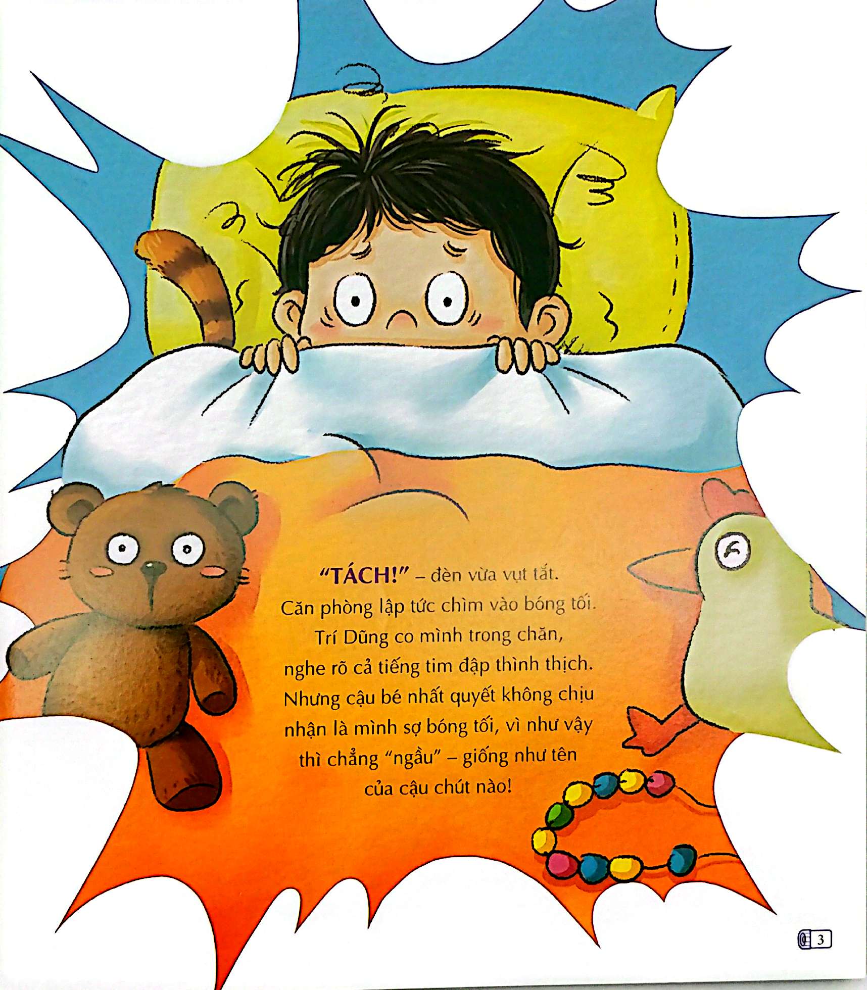Truyện Tranh Bồi Dưỡng Tâm Lý Lành Mạnh Cho Trẻ - Bé Sợ Bóng Tối, Phải Làm Sao Đây? - Ảnh 5