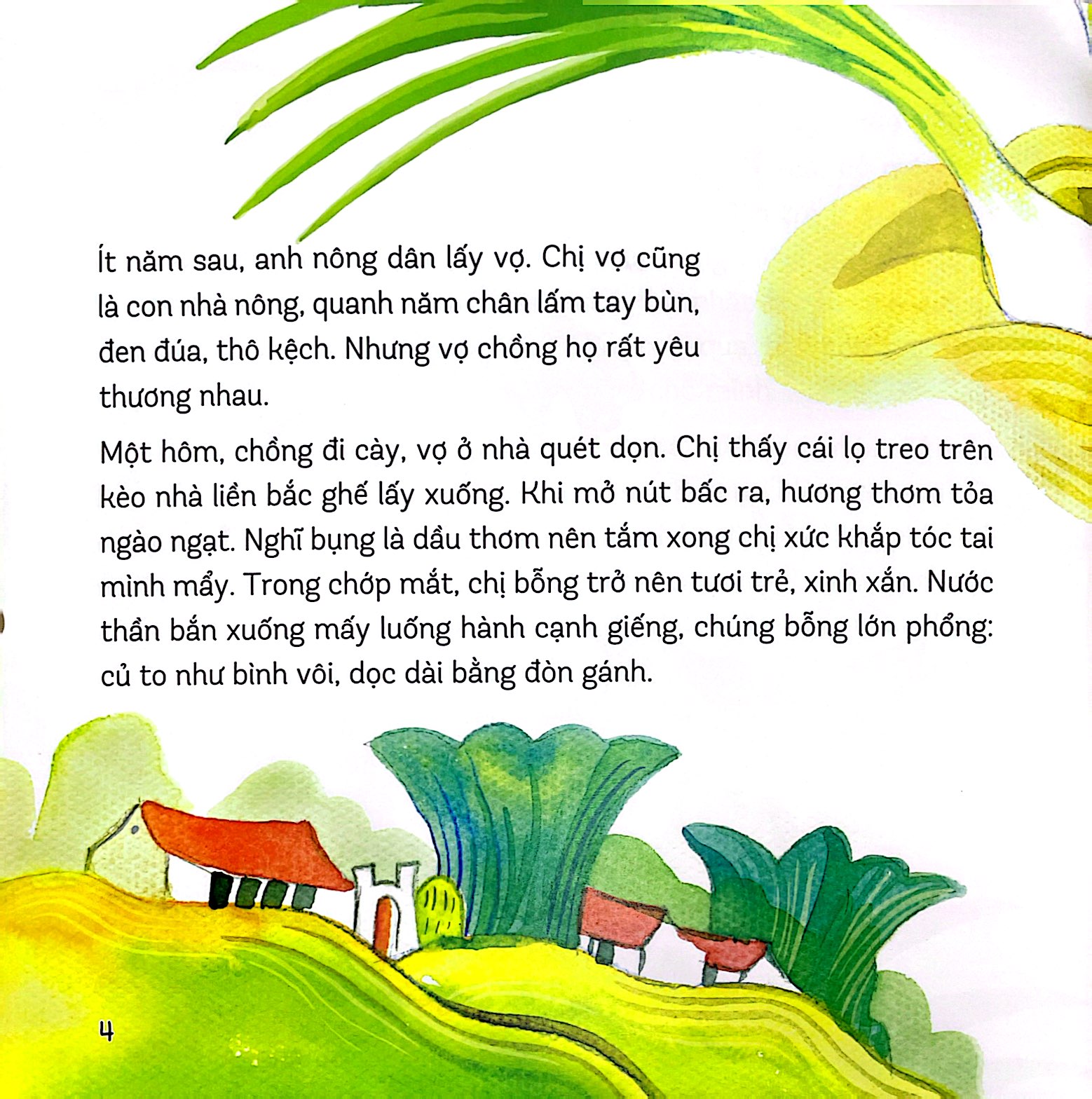 truyện tranh cổ tích việt nam - ai mua hành tôi - Ảnh 5