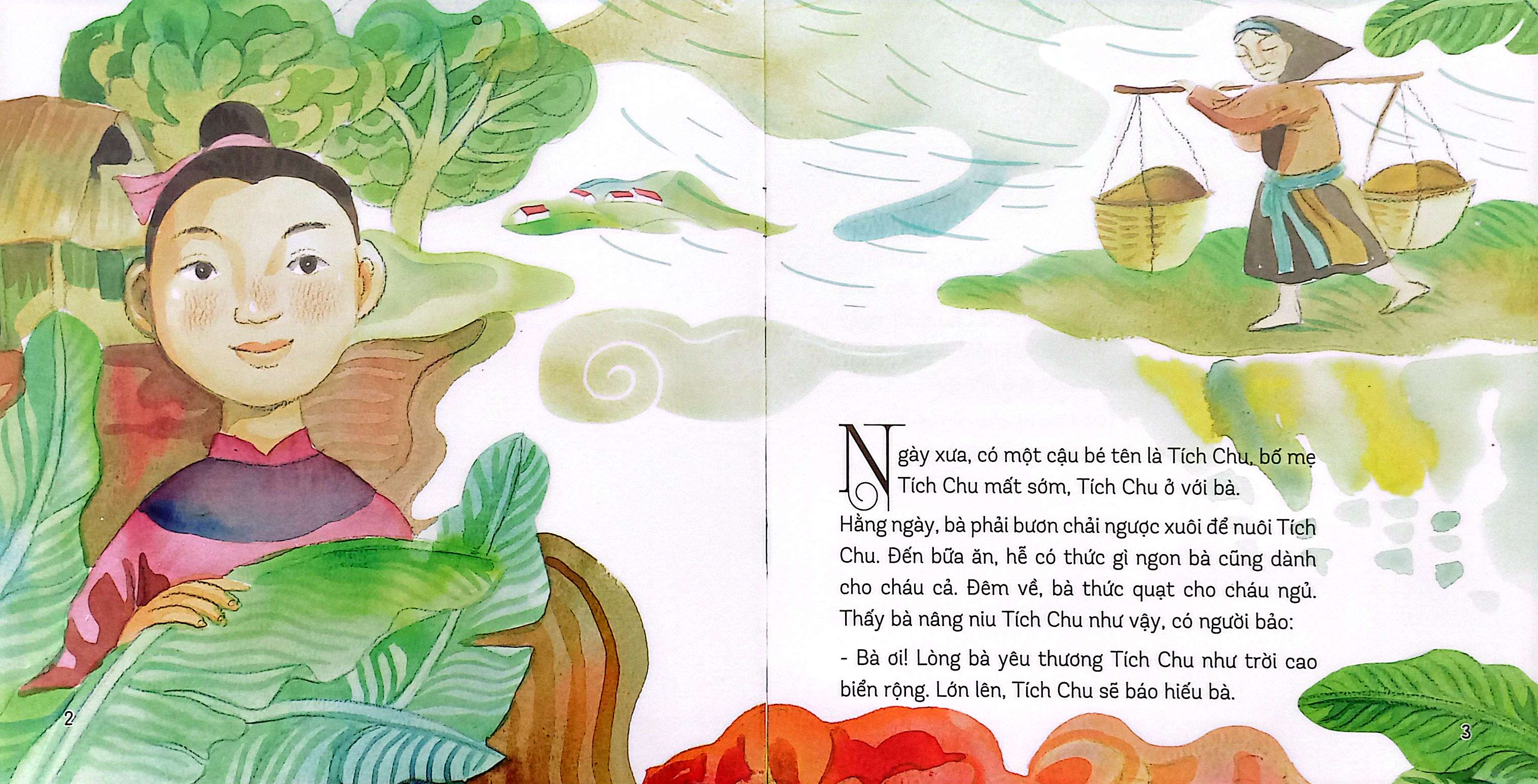 truyện tranh cổ tích việt nam - cậu bé tích chu - Ảnh 3