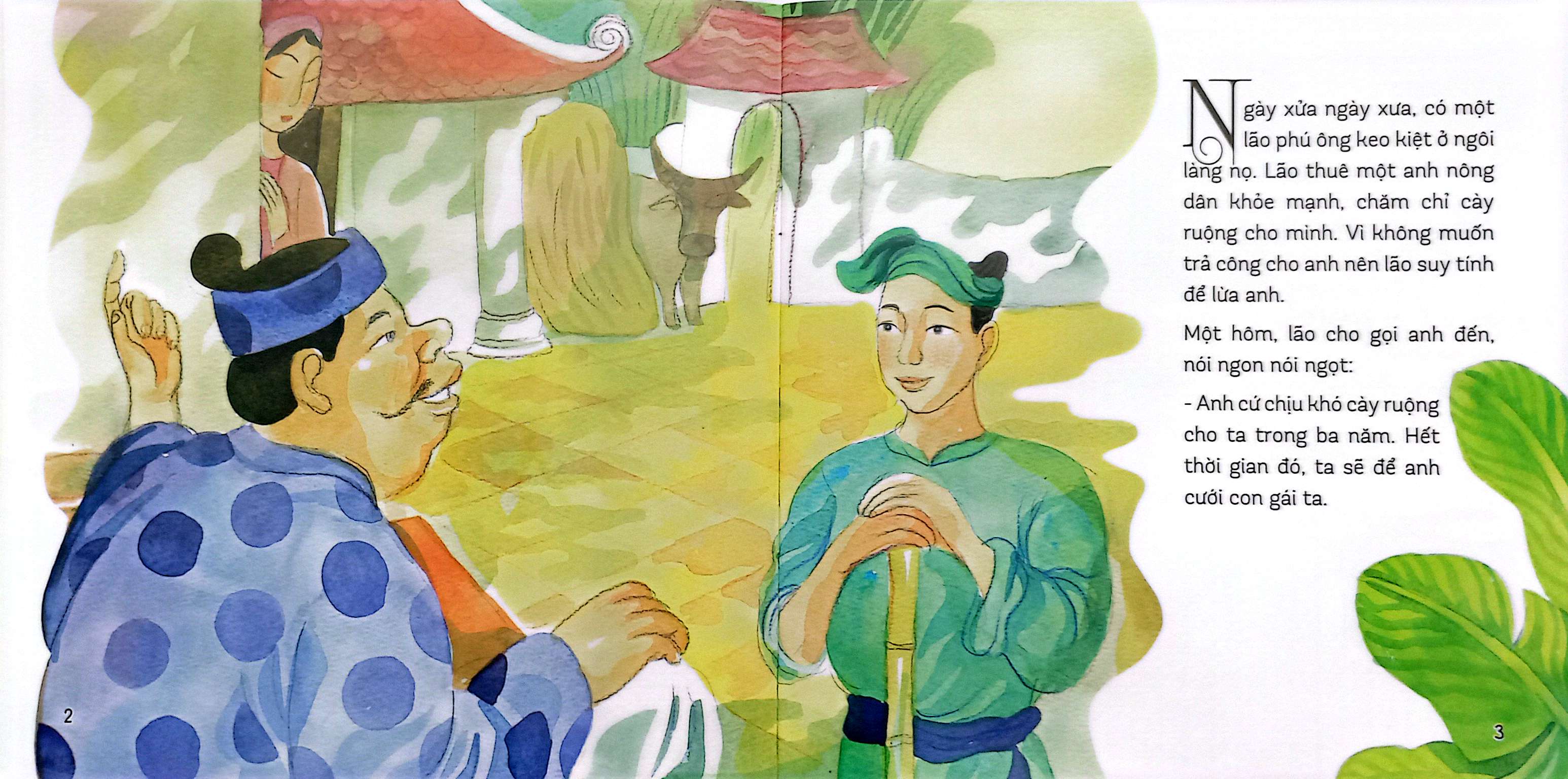 truyện tranh cổ tích việt nam - cây tre trăm đốt - Ảnh 3